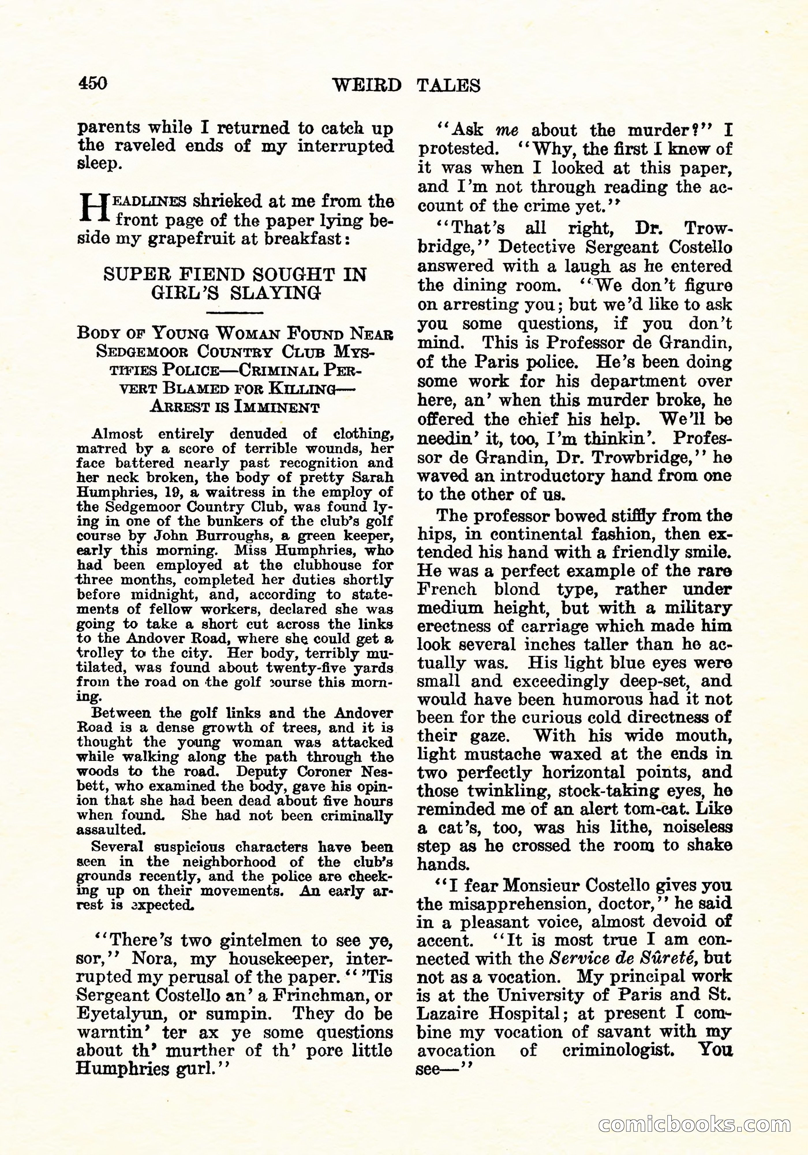 Weird Tales, Vol. 6 No. 4 — page 19 of 146