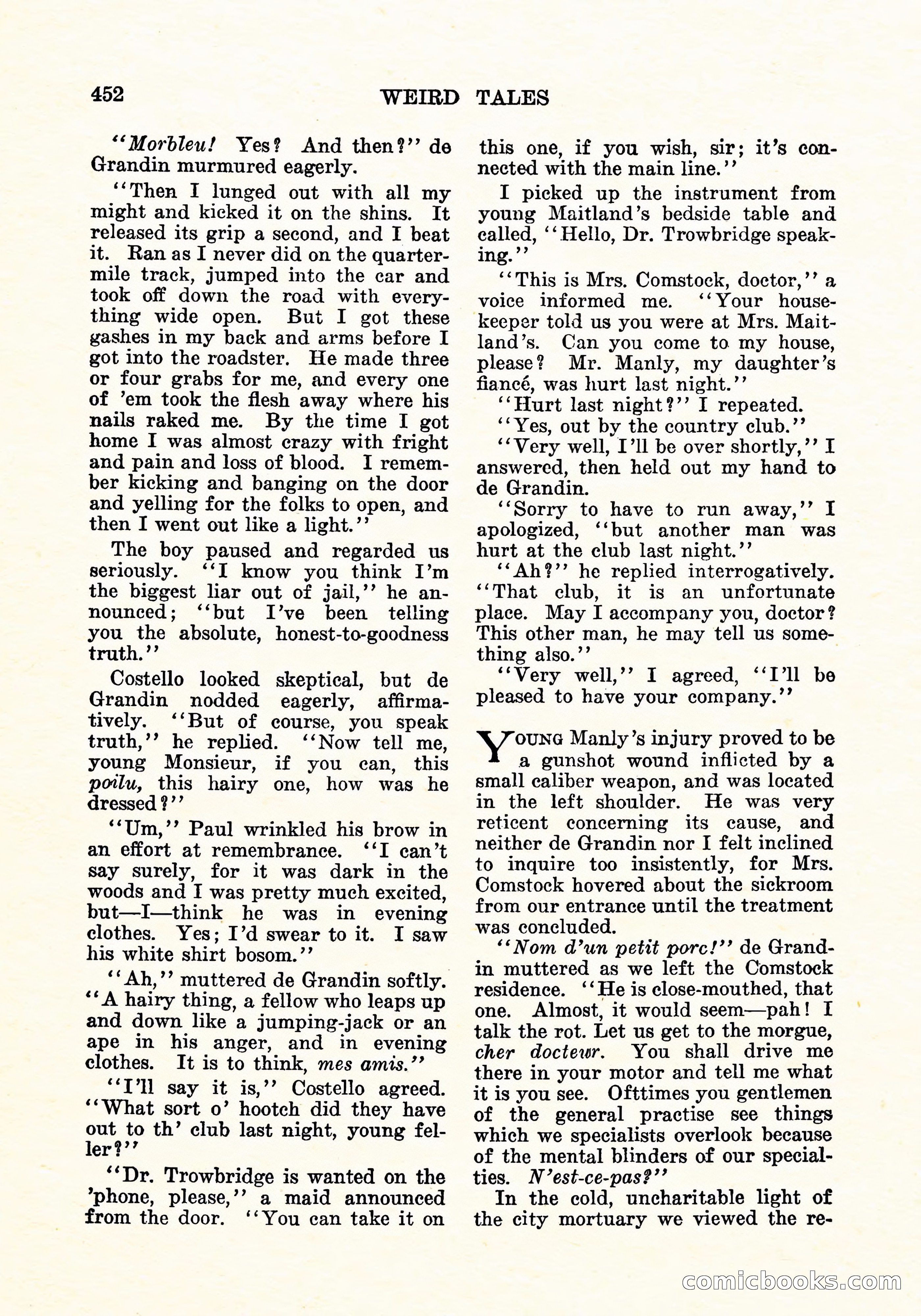 Weird Tales, Vol. 6 No. 4 — page 21 of 146