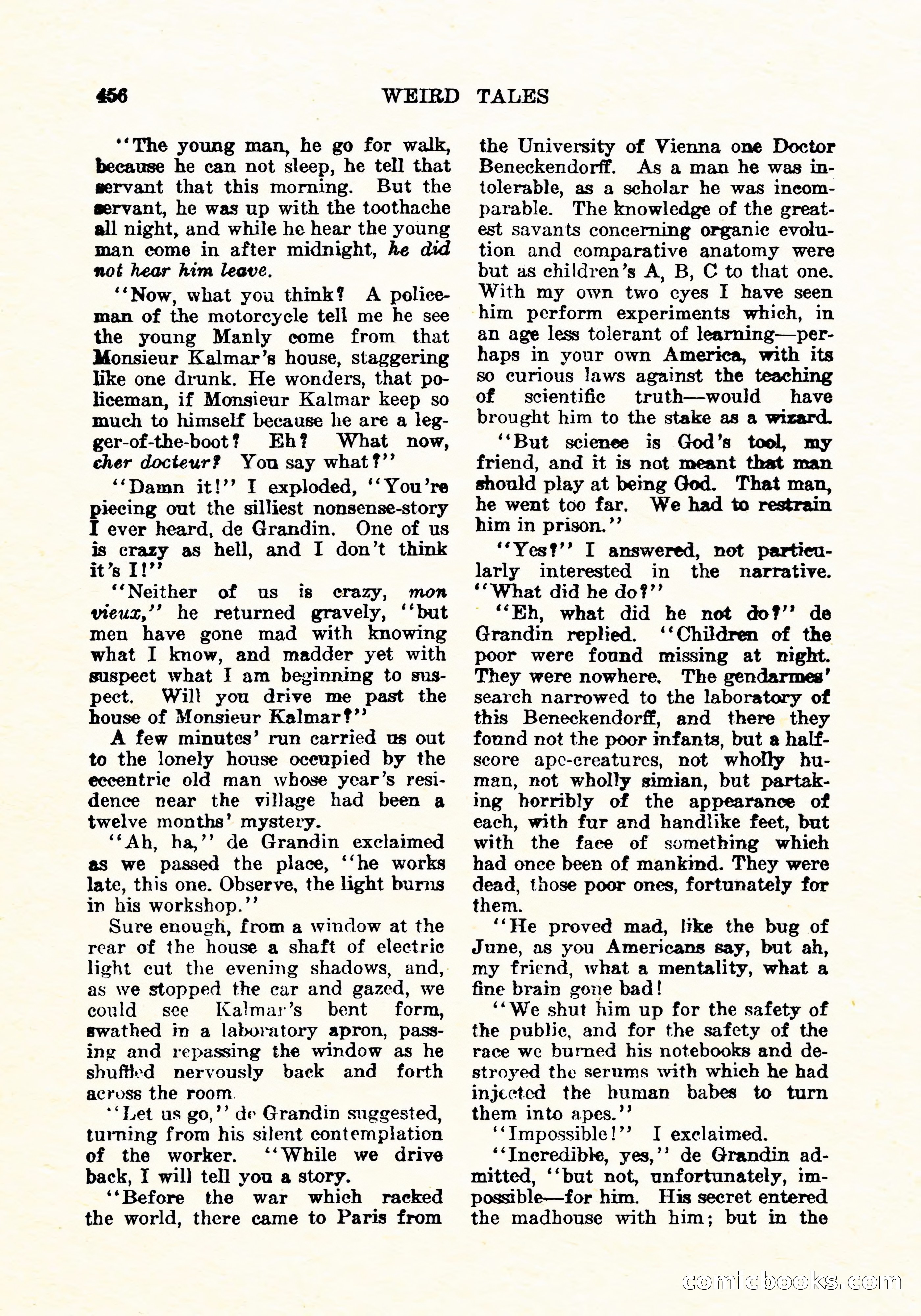 Weird Tales, Vol. 6 No. 4 — page 25 of 146