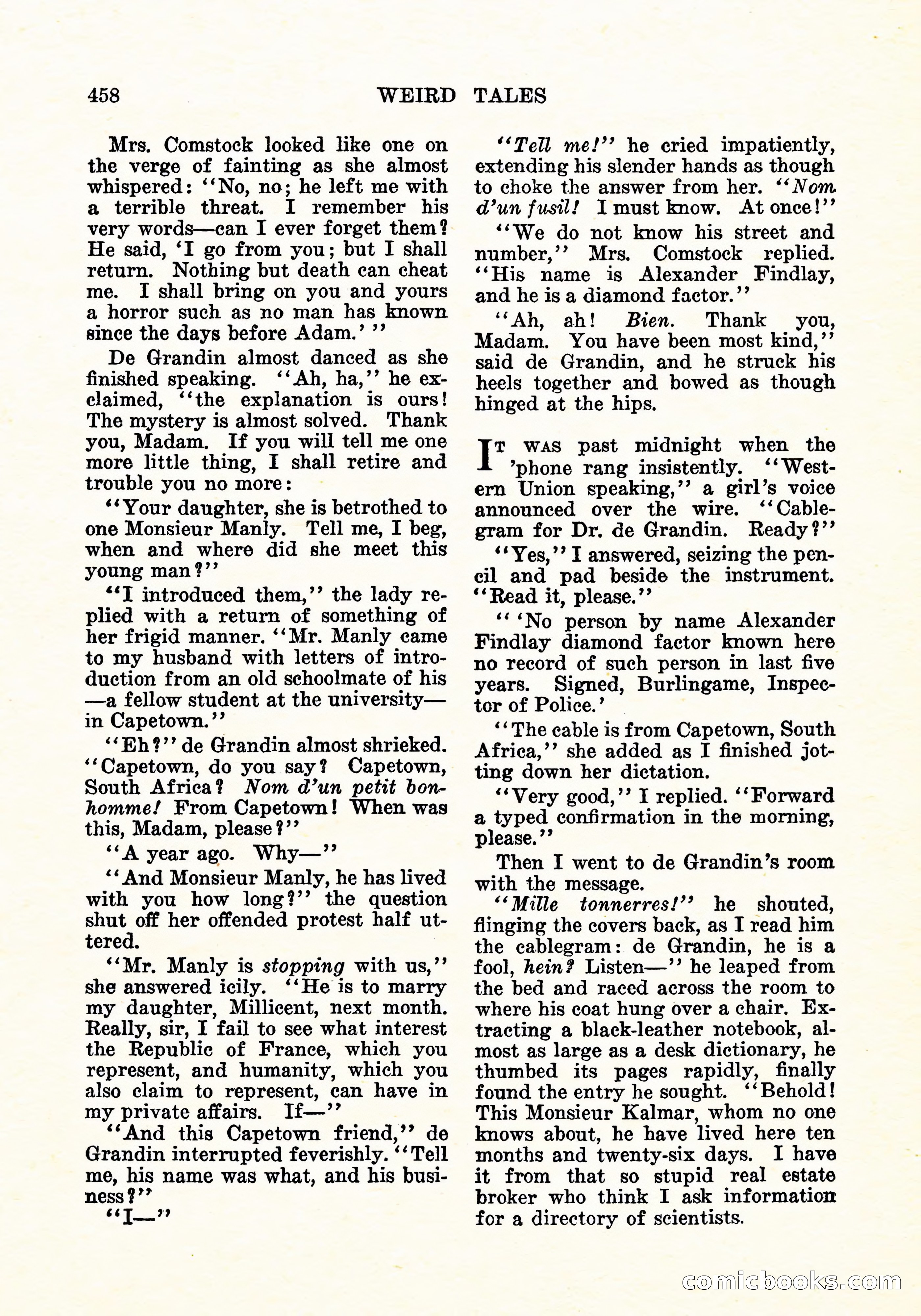 Weird Tales, Vol. 6 No. 4 — page 27 of 146