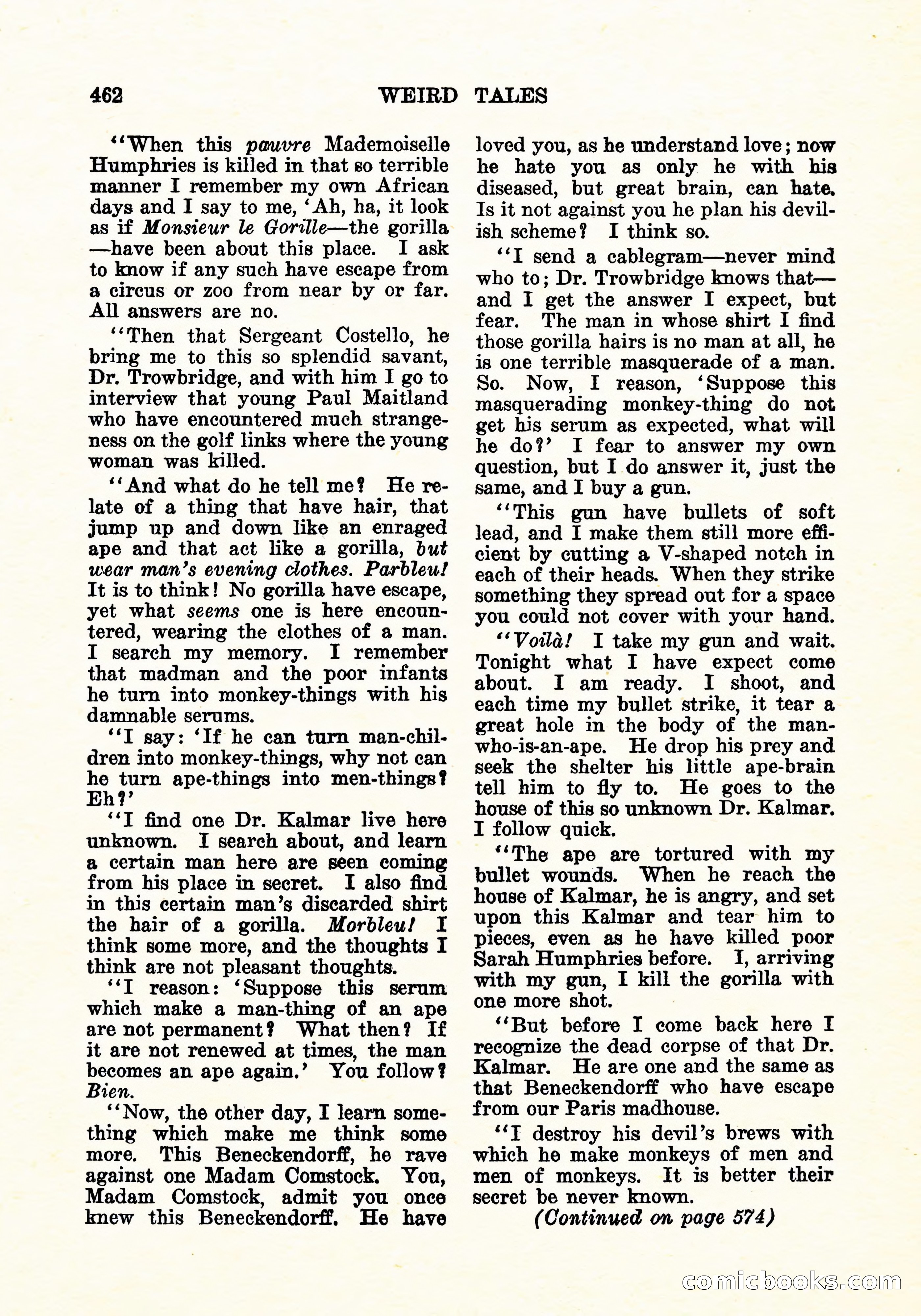 Weird Tales, Vol. 6 No. 4 — page 31 of 146