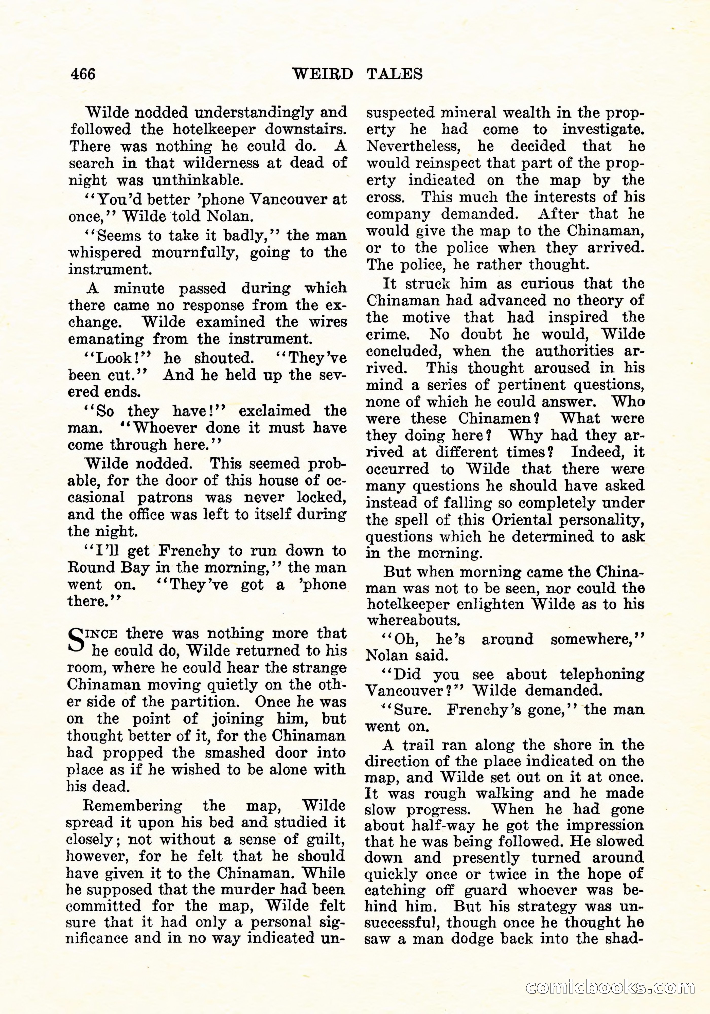Weird Tales, Vol. 6 No. 4 — page 35 of 146
