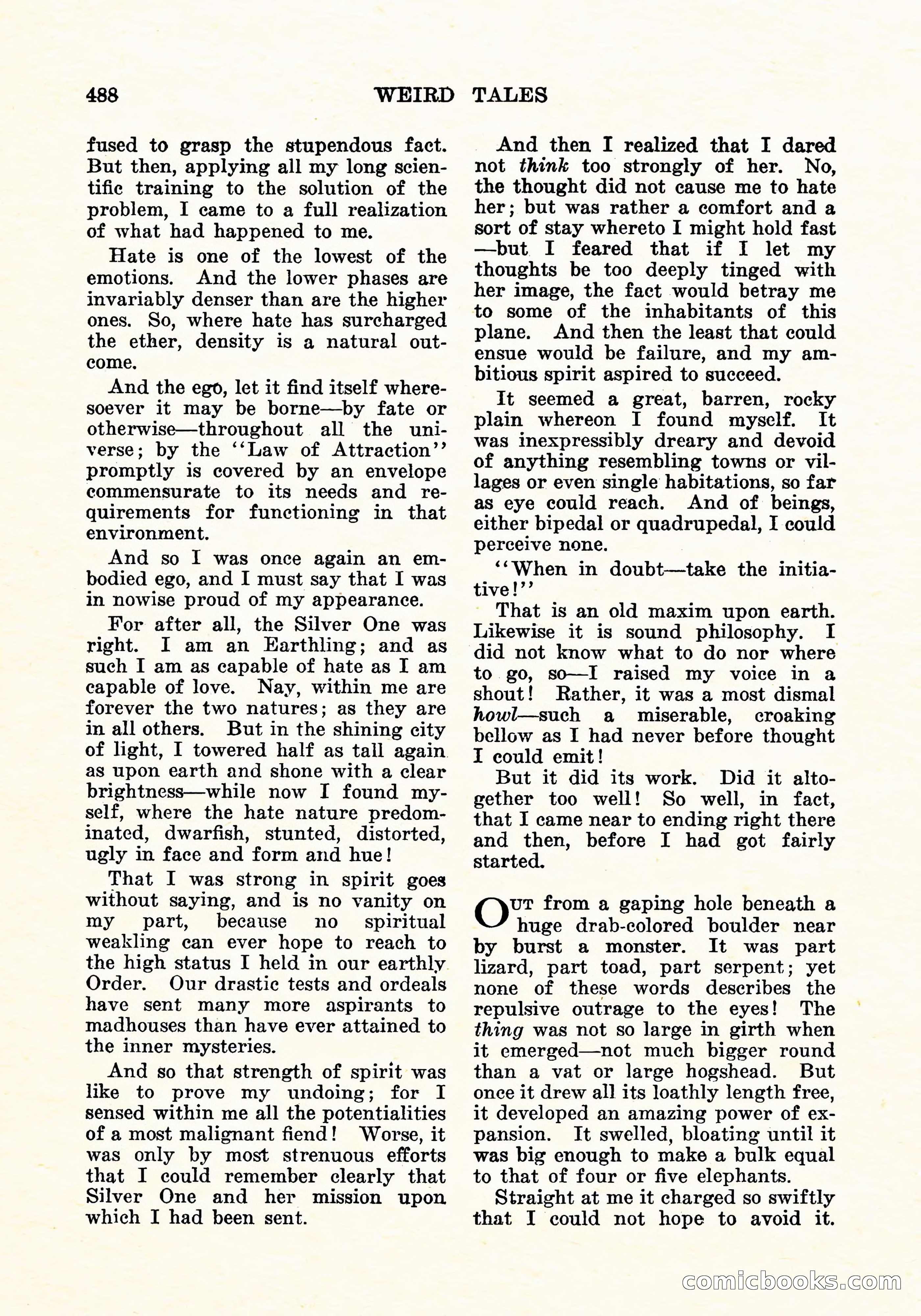 Weird Tales, Vol. 6 No. 4 — page 57 of 146