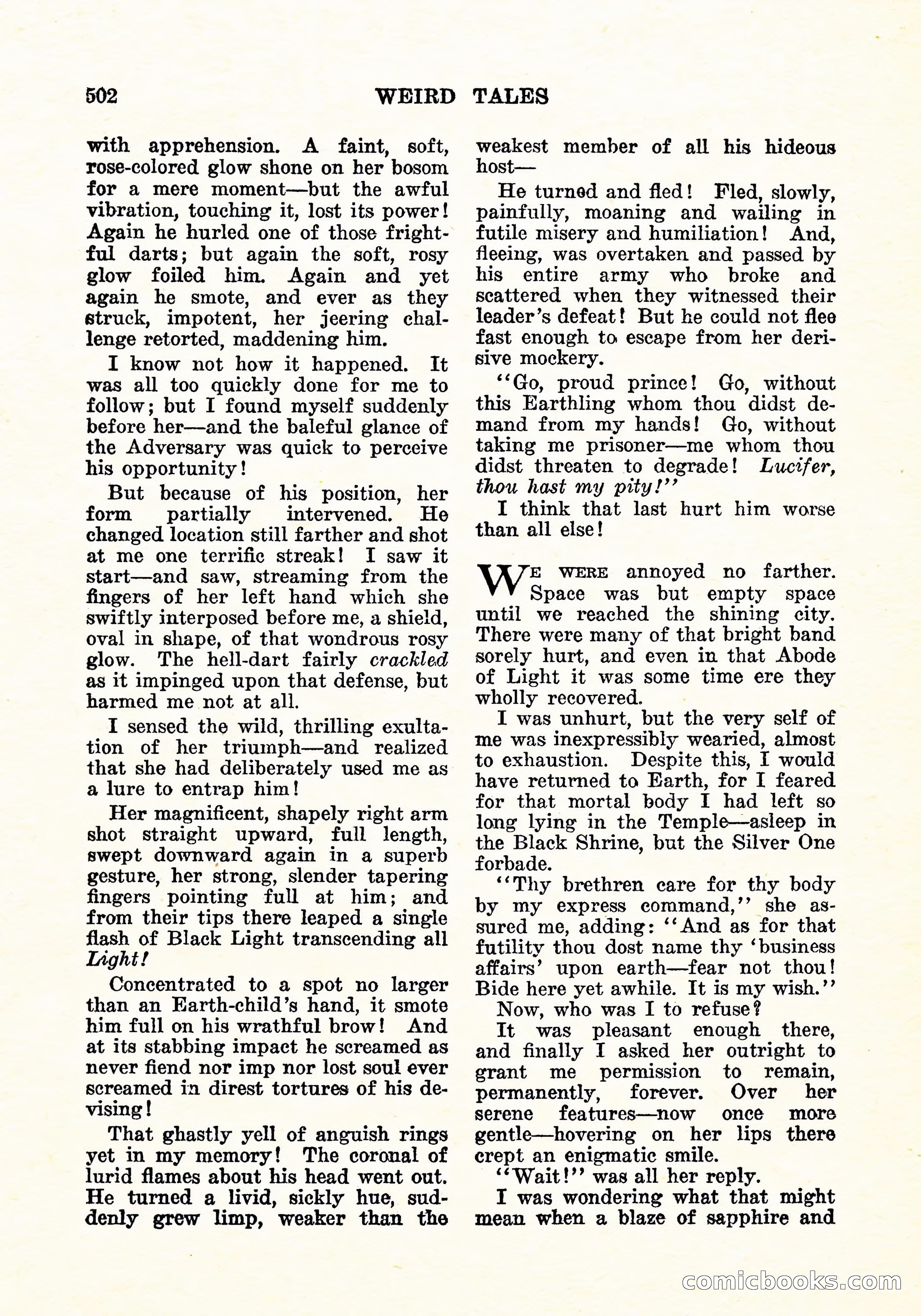 Weird Tales, Vol. 6 No. 4 — page 71 of 146