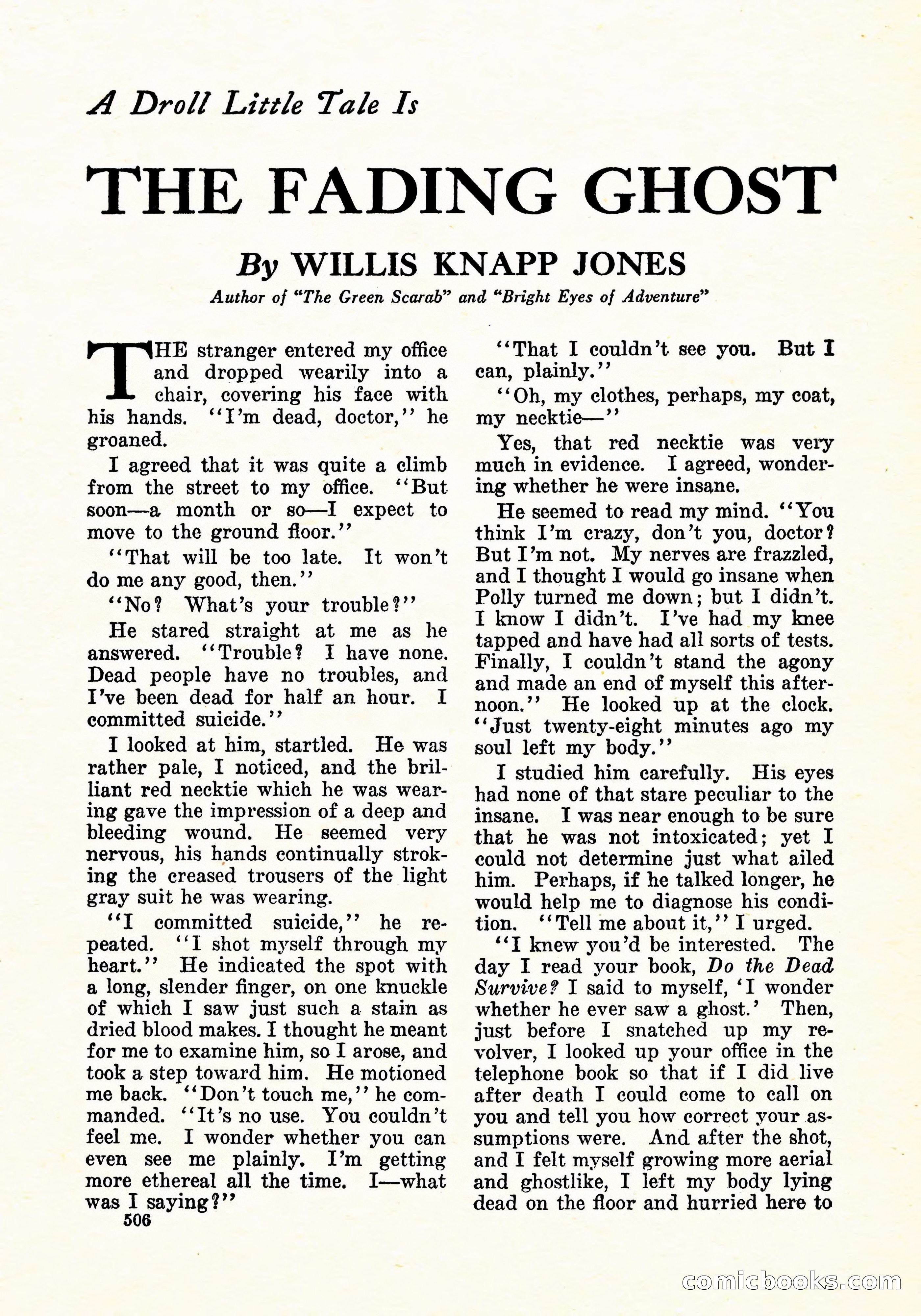 Weird Tales, Vol. 6 No. 4 — page 75 of 146
