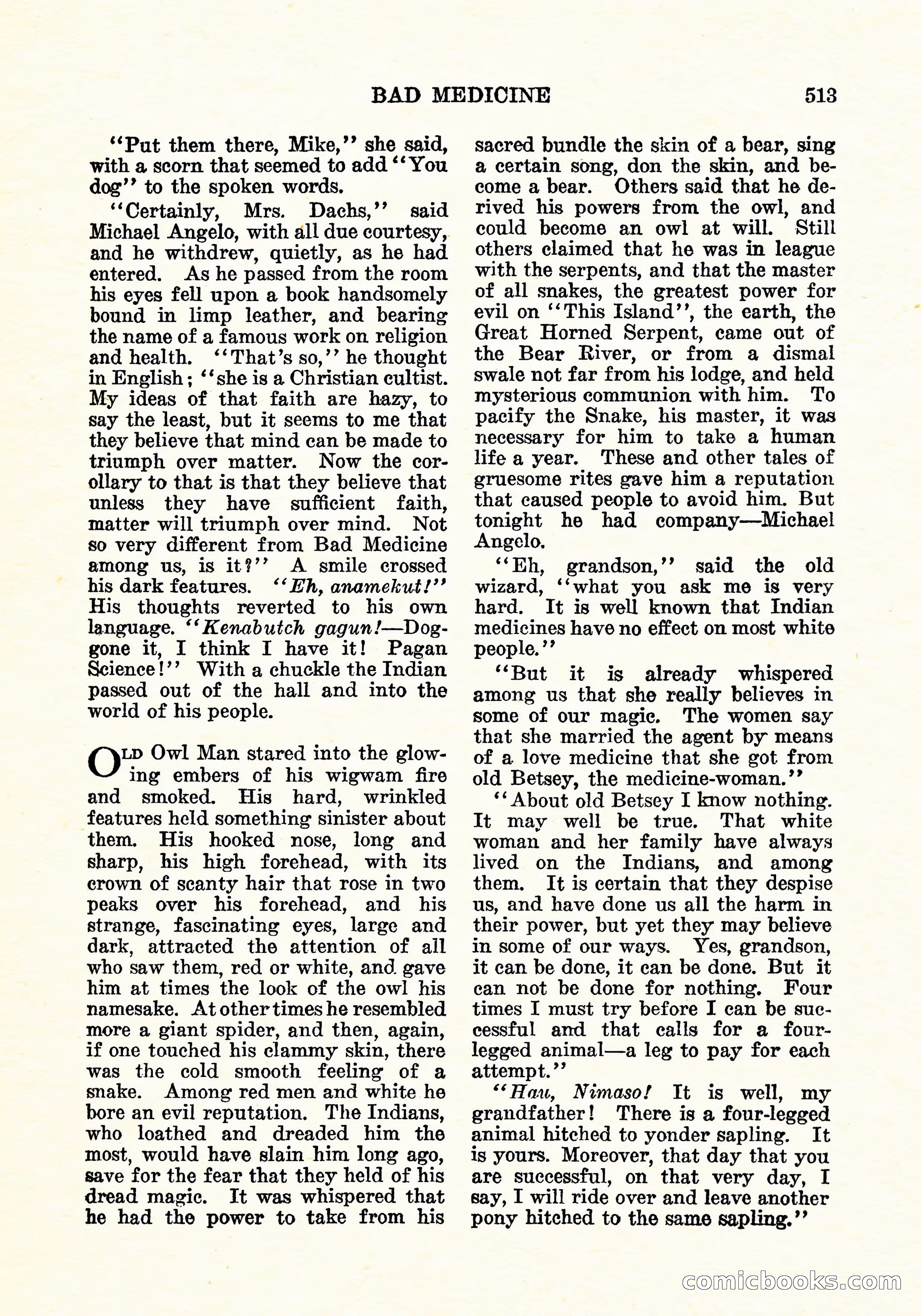 Weird Tales, Vol. 6 No. 4 — page 82 of 146