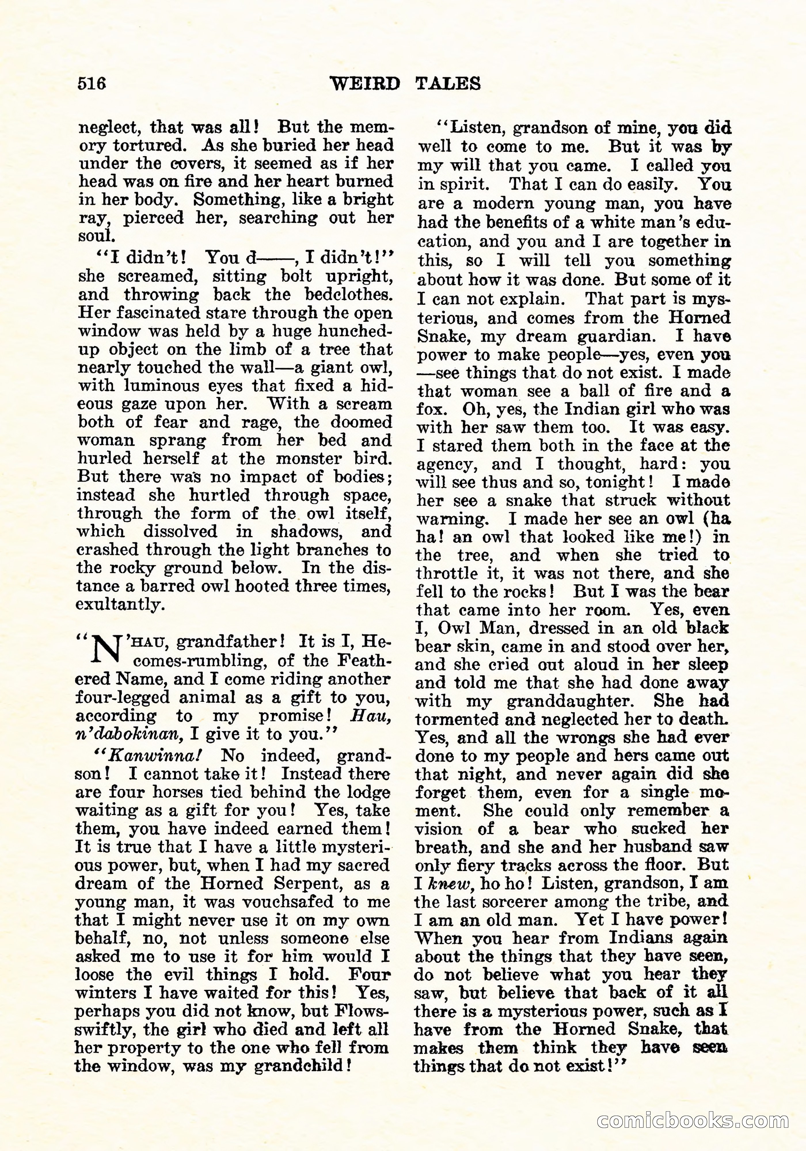 Weird Tales, Vol. 6 No. 4 — page 85 of 146