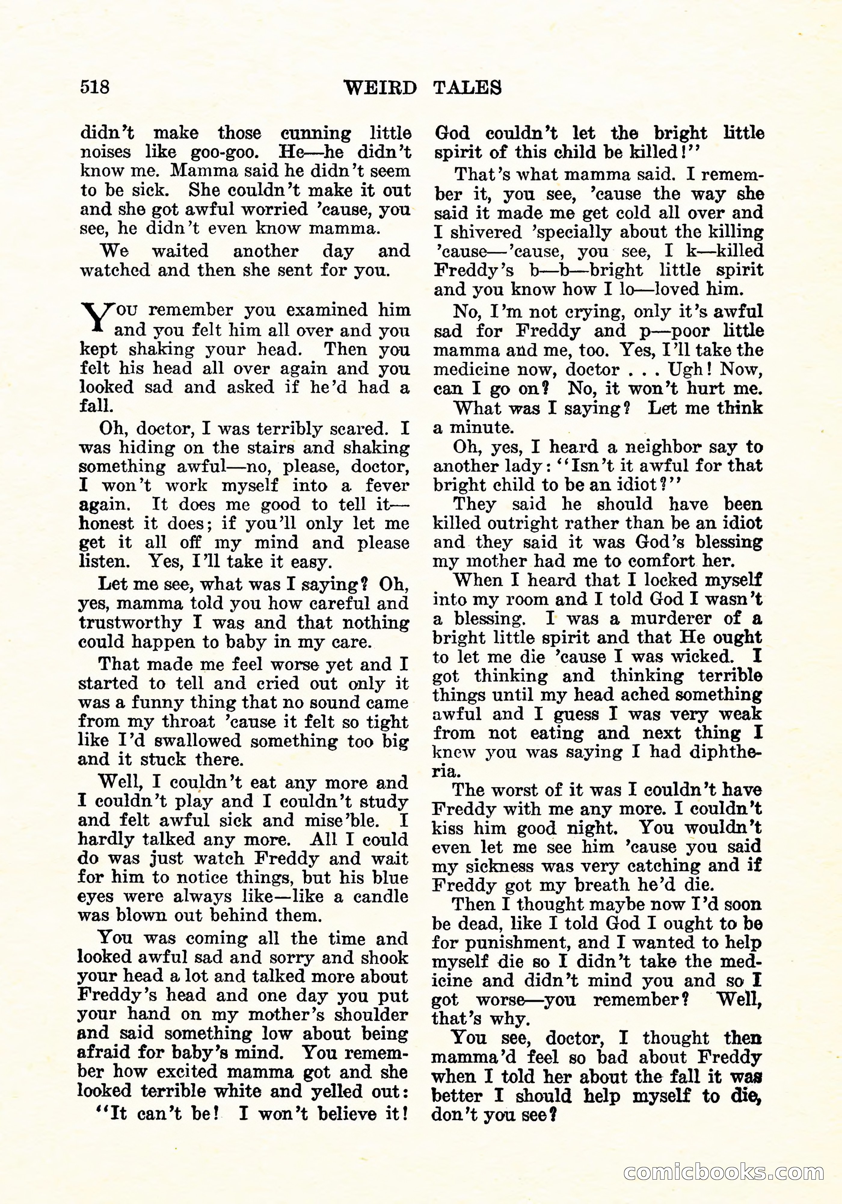Weird Tales, Vol. 6 No. 4 — page 87 of 146