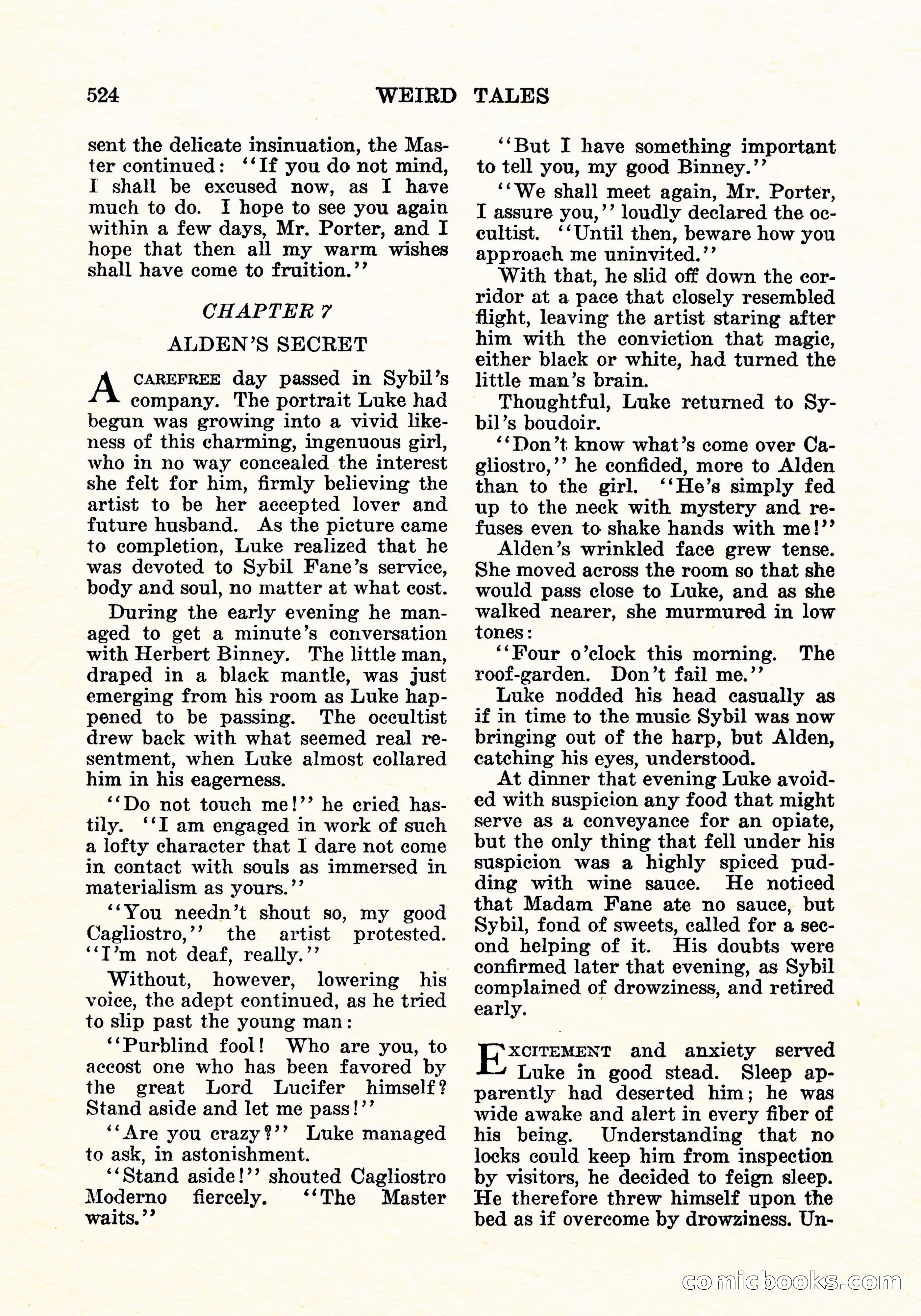 Weird Tales, Vol. 6 No. 4 — page 93 of 146