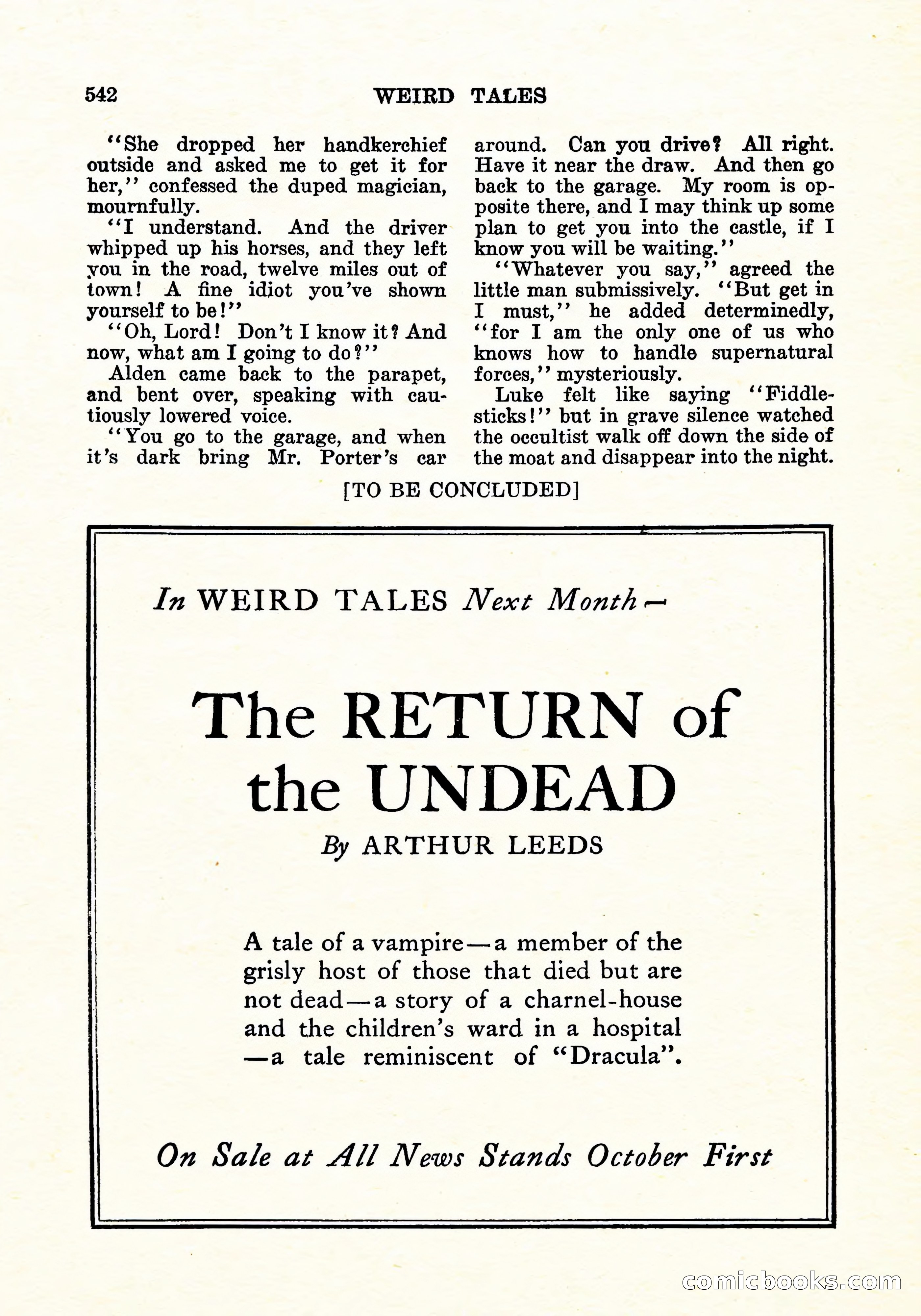 Weird Tales, Vol. 6 No. 4 — page 111 of 146