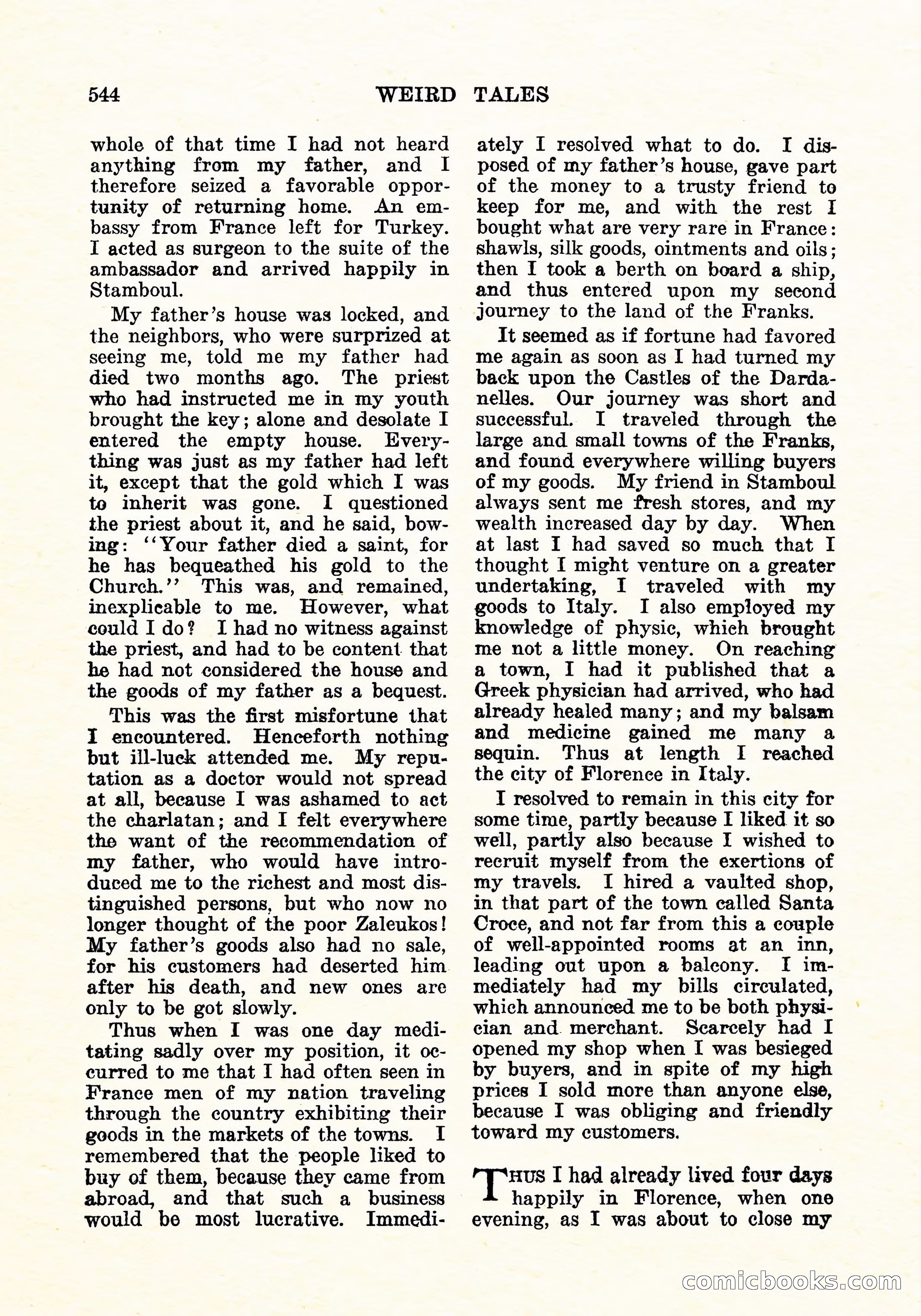Weird Tales, Vol. 6 No. 4 — page 113 of 146