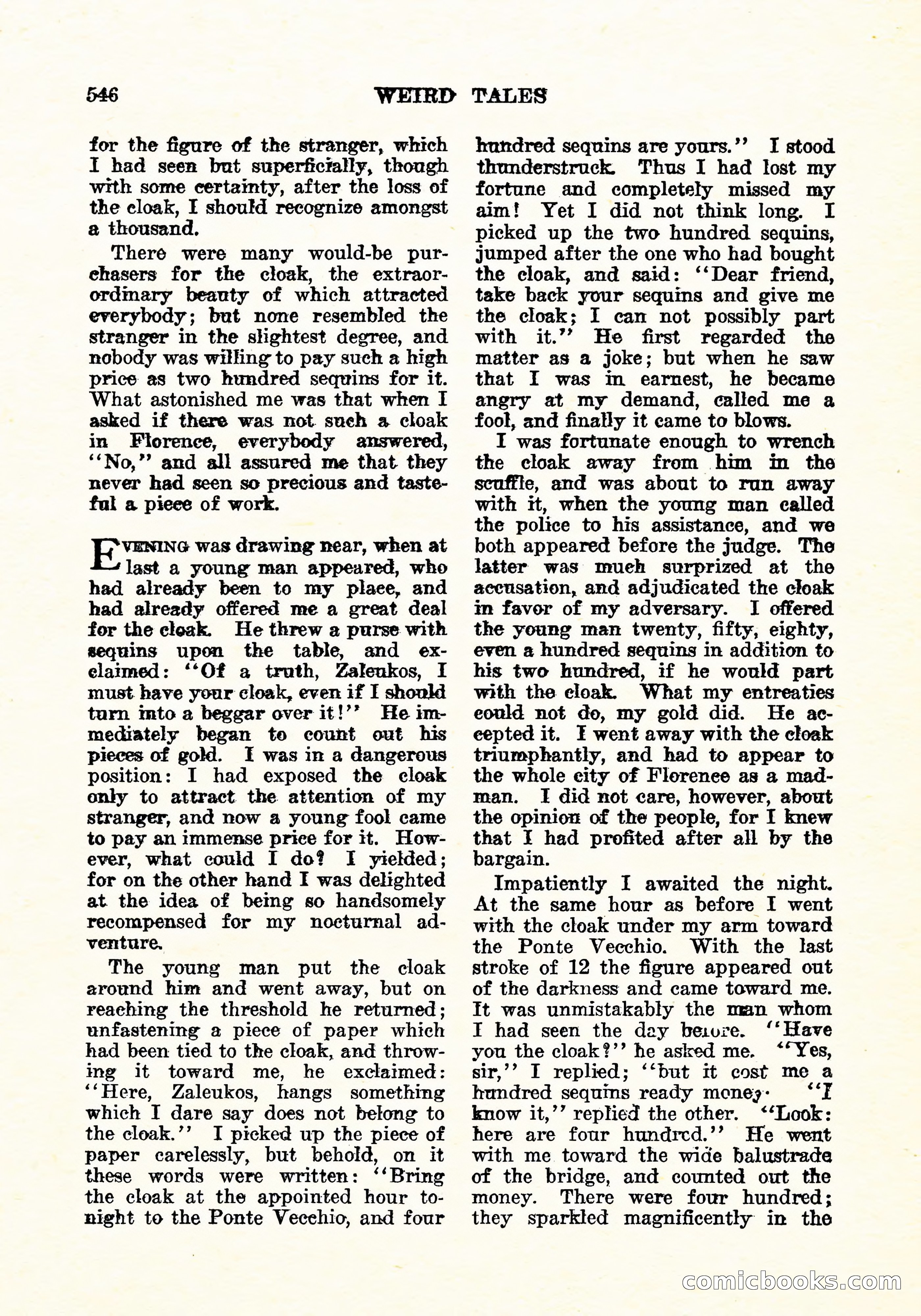 Weird Tales, Vol. 6 No. 4 — page 115 of 146