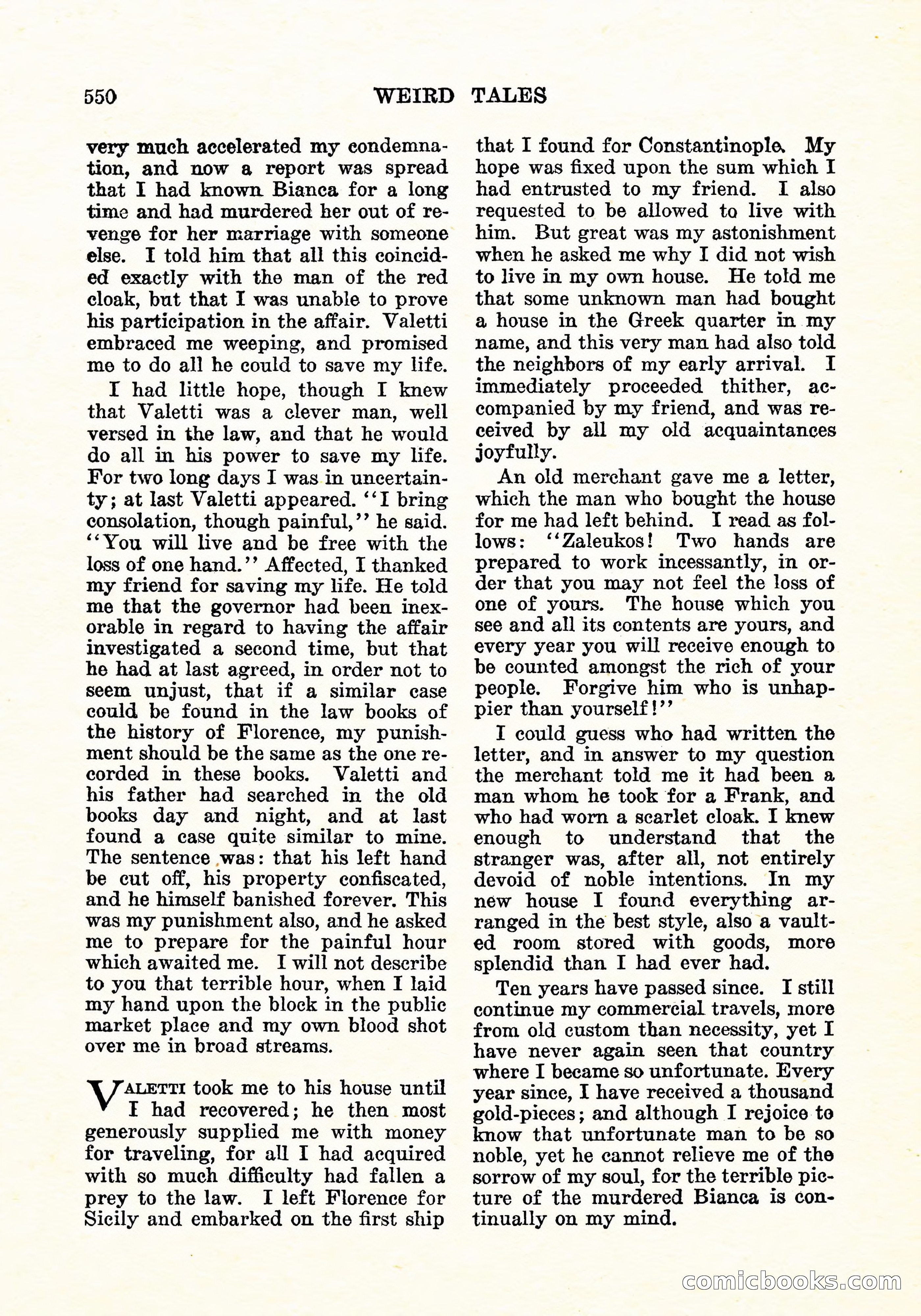 Weird Tales, Vol. 6 No. 4 — page 119 of 146
