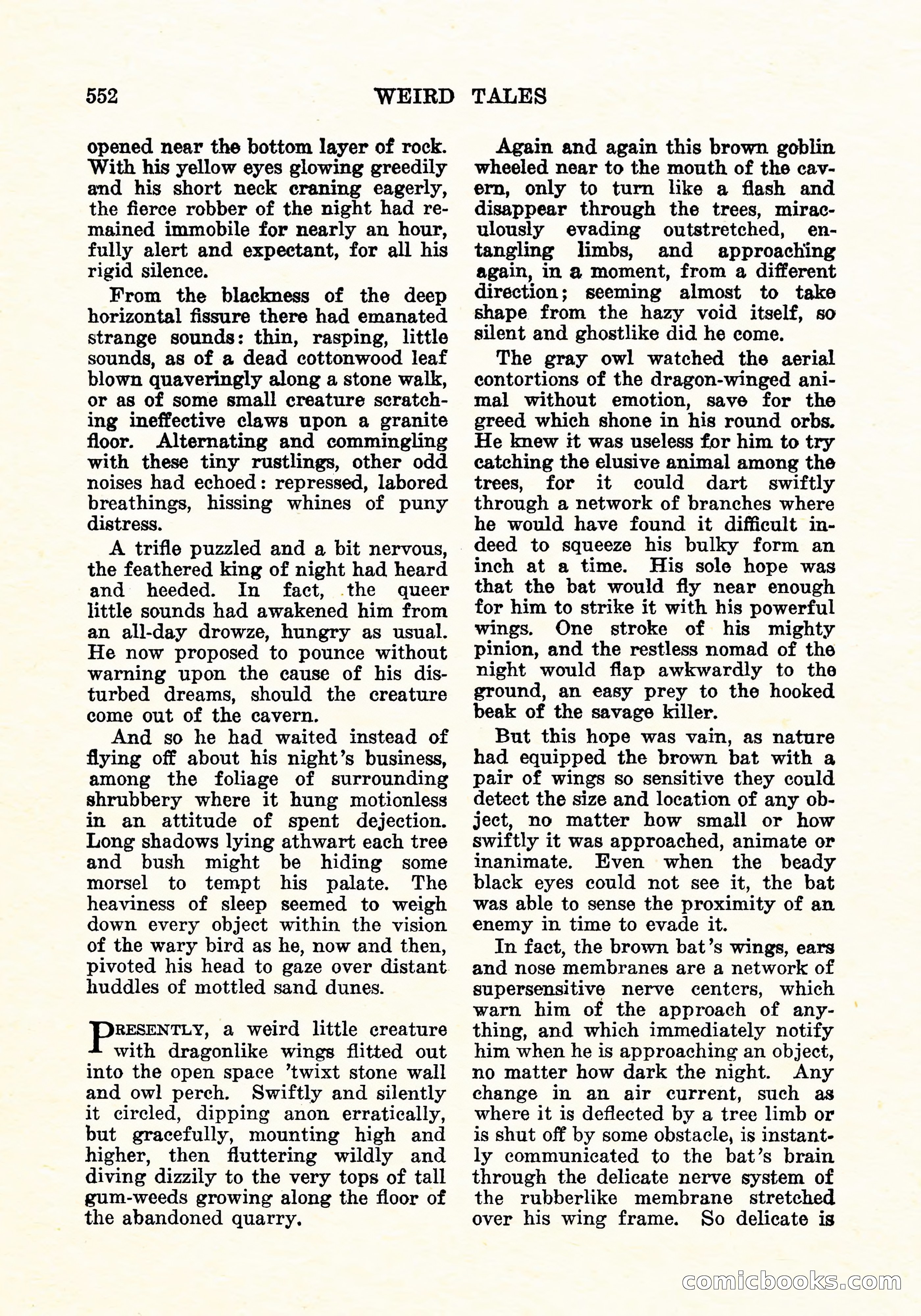Weird Tales, Vol. 6 No. 4 — page 121 of 146