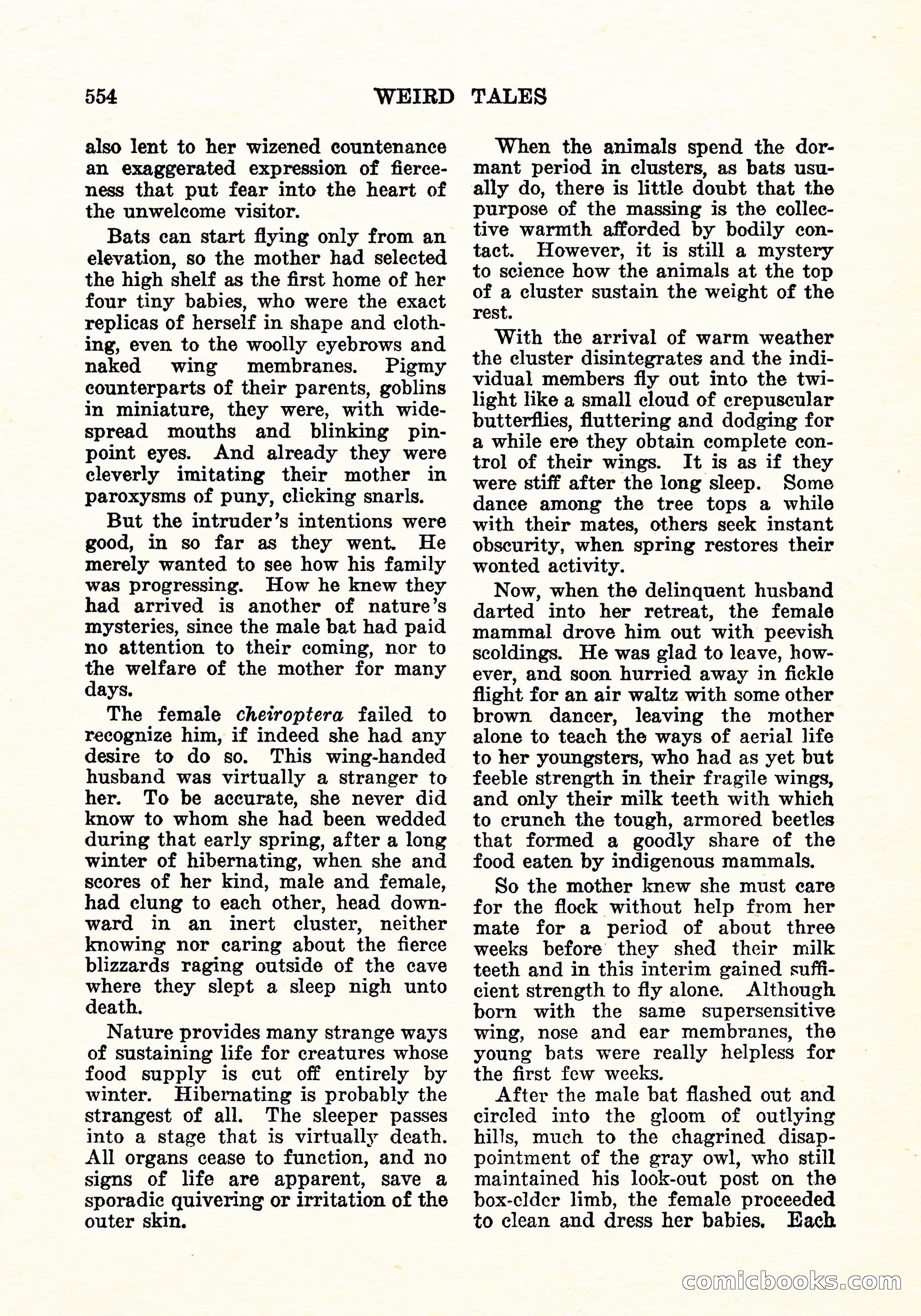 Weird Tales, Vol. 6 No. 4 — page 123 of 146