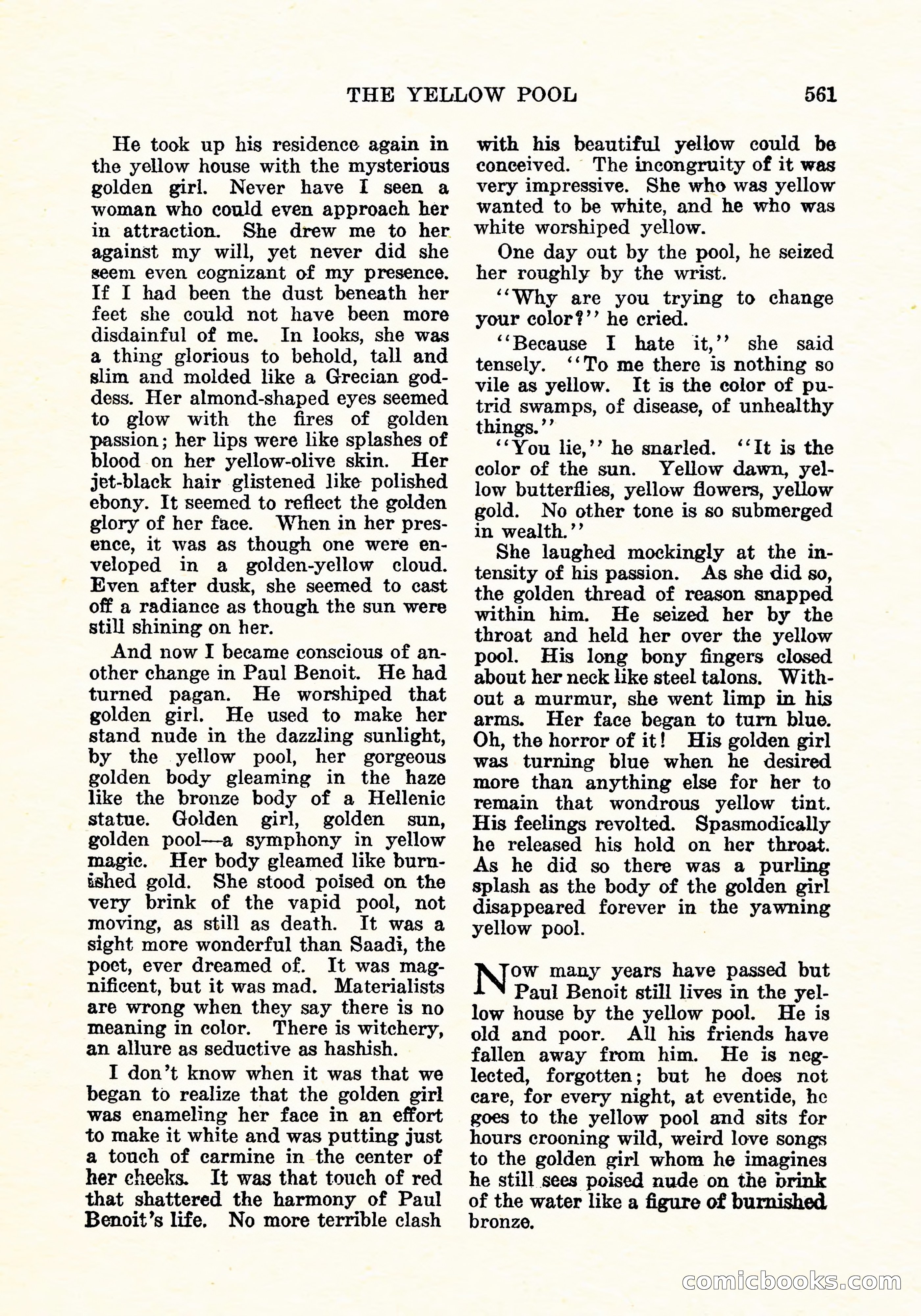 Weird Tales, Vol. 6 No. 4 — page 130 of 146