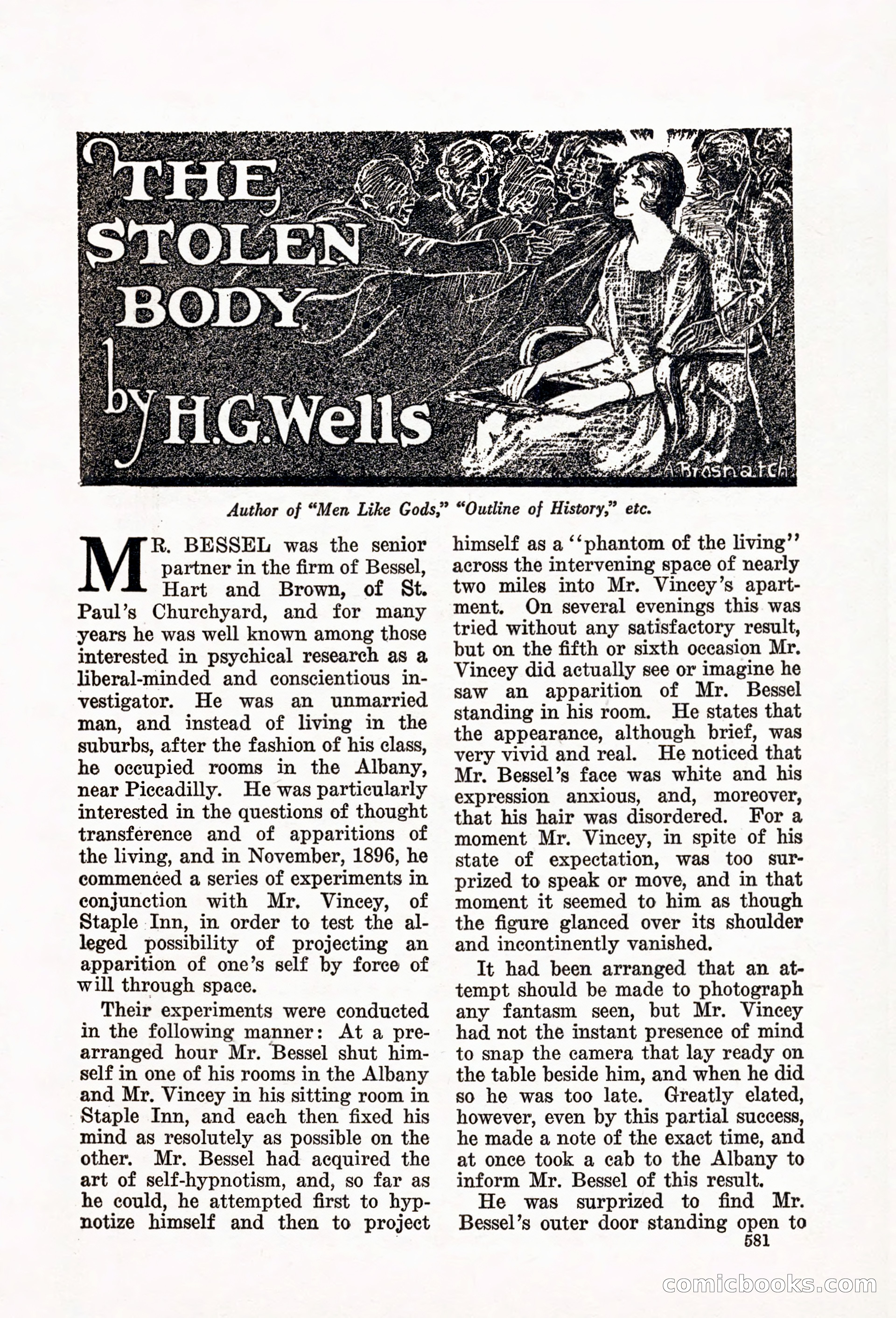 Weird Tales, Vol. 6, No. 5 — page 7 of 148