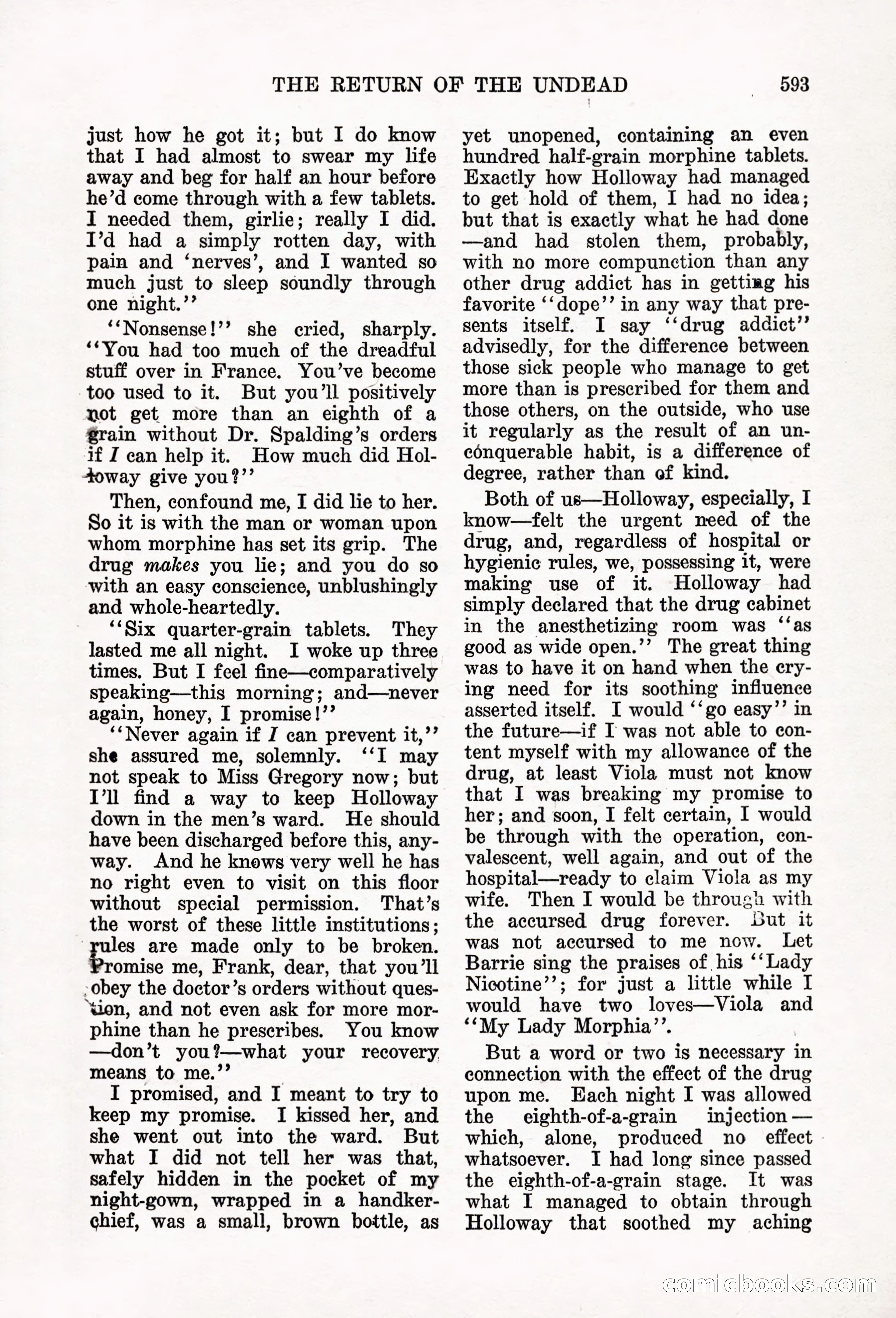 Weird Tales, Vol. 6, No. 5 — page 19 of 148