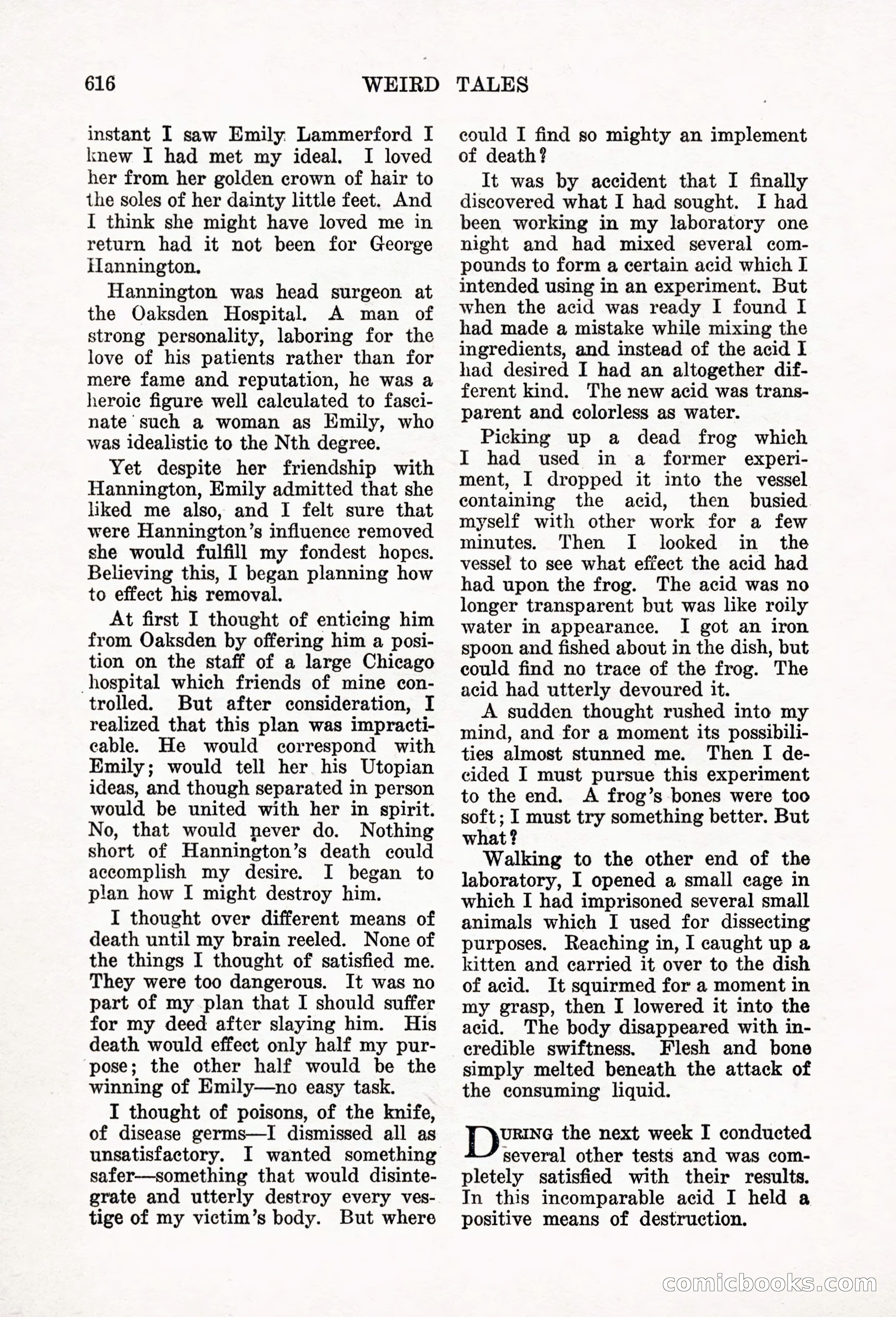 Weird Tales, Vol. 6, No. 5 — page 42 of 148