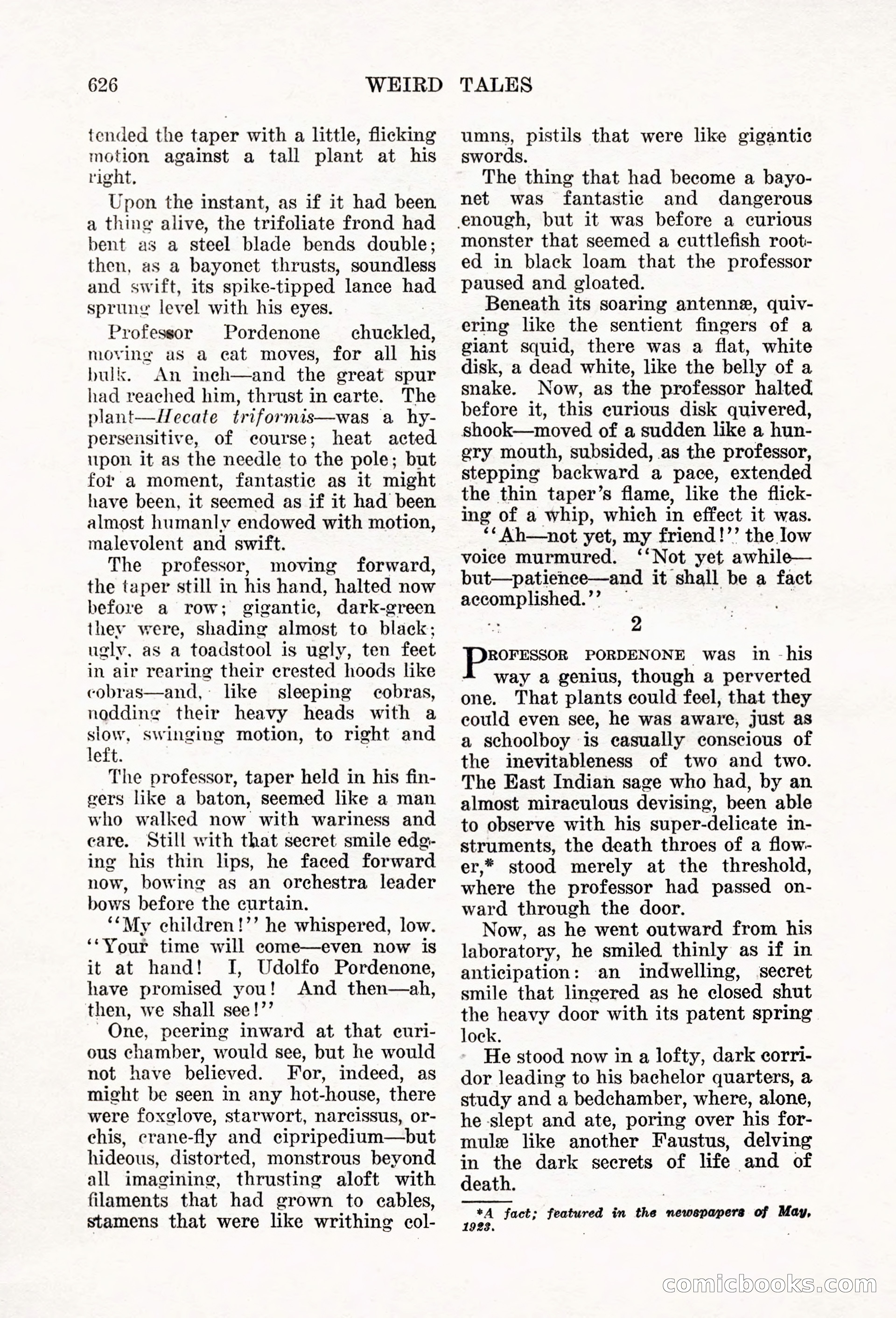 Weird Tales, Vol. 6, No. 5 — page 52 of 148