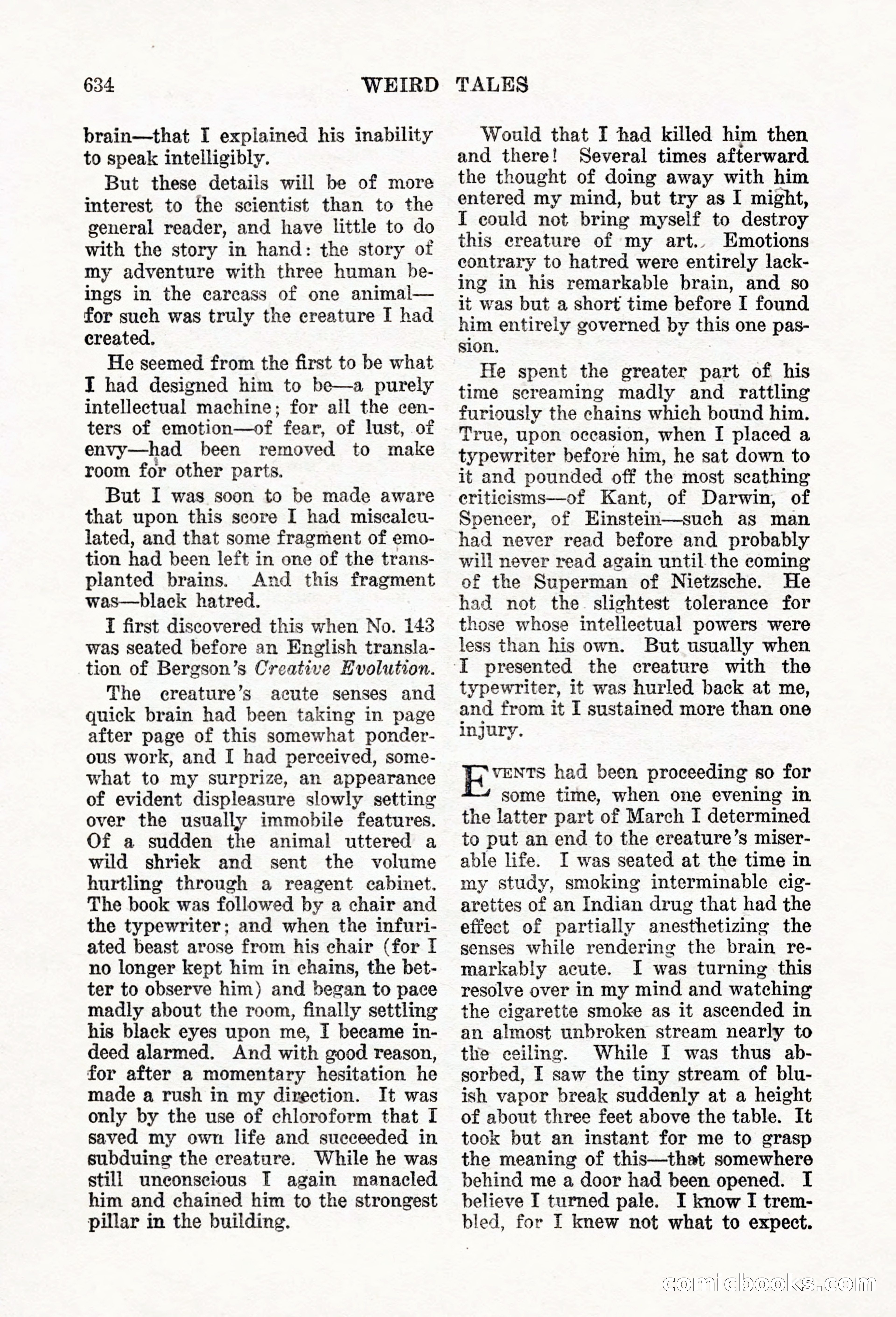 Weird Tales, Vol. 6, No. 5 — page 60 of 148