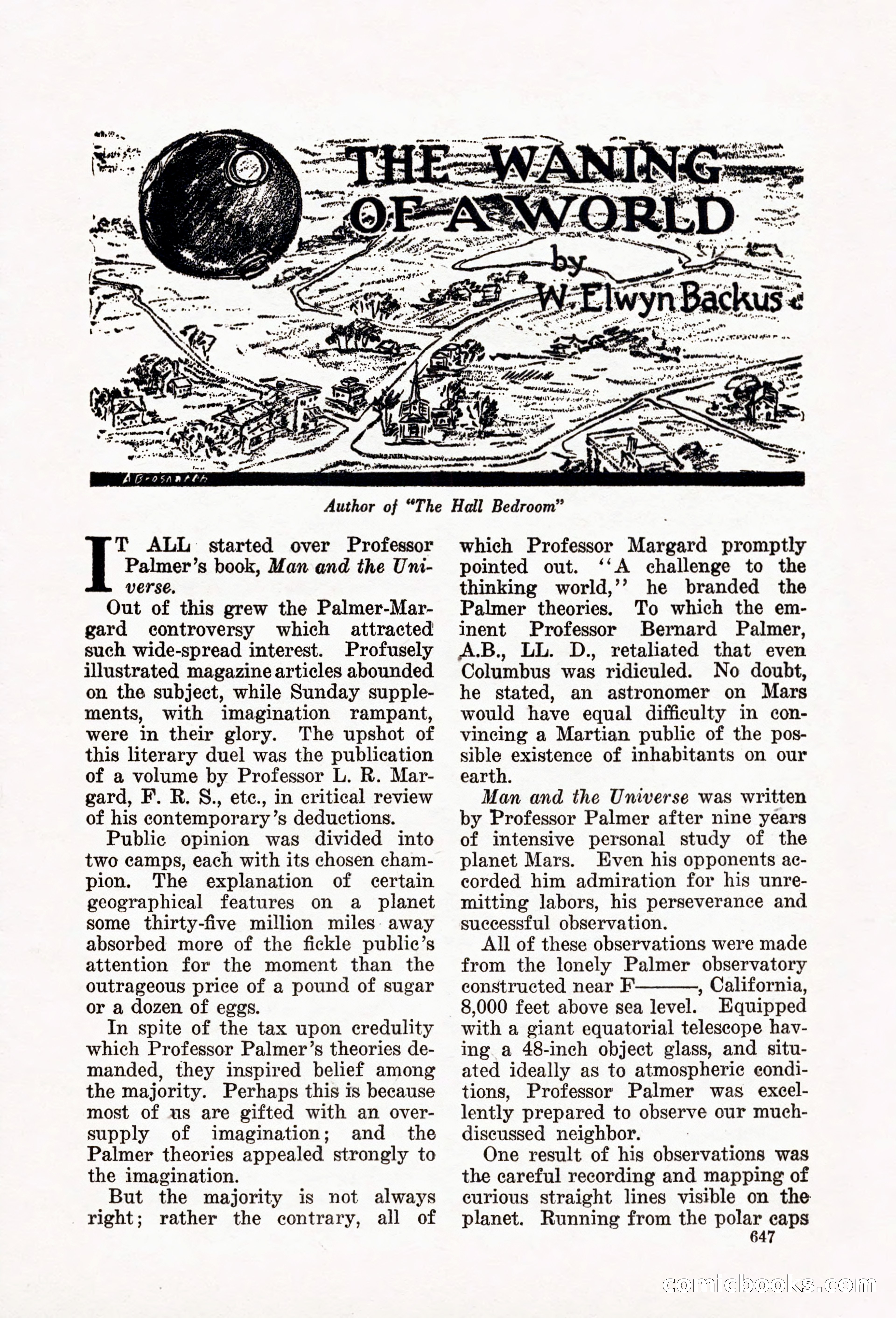 Weird Tales, Vol. 6, No. 5 — page 73 of 148
