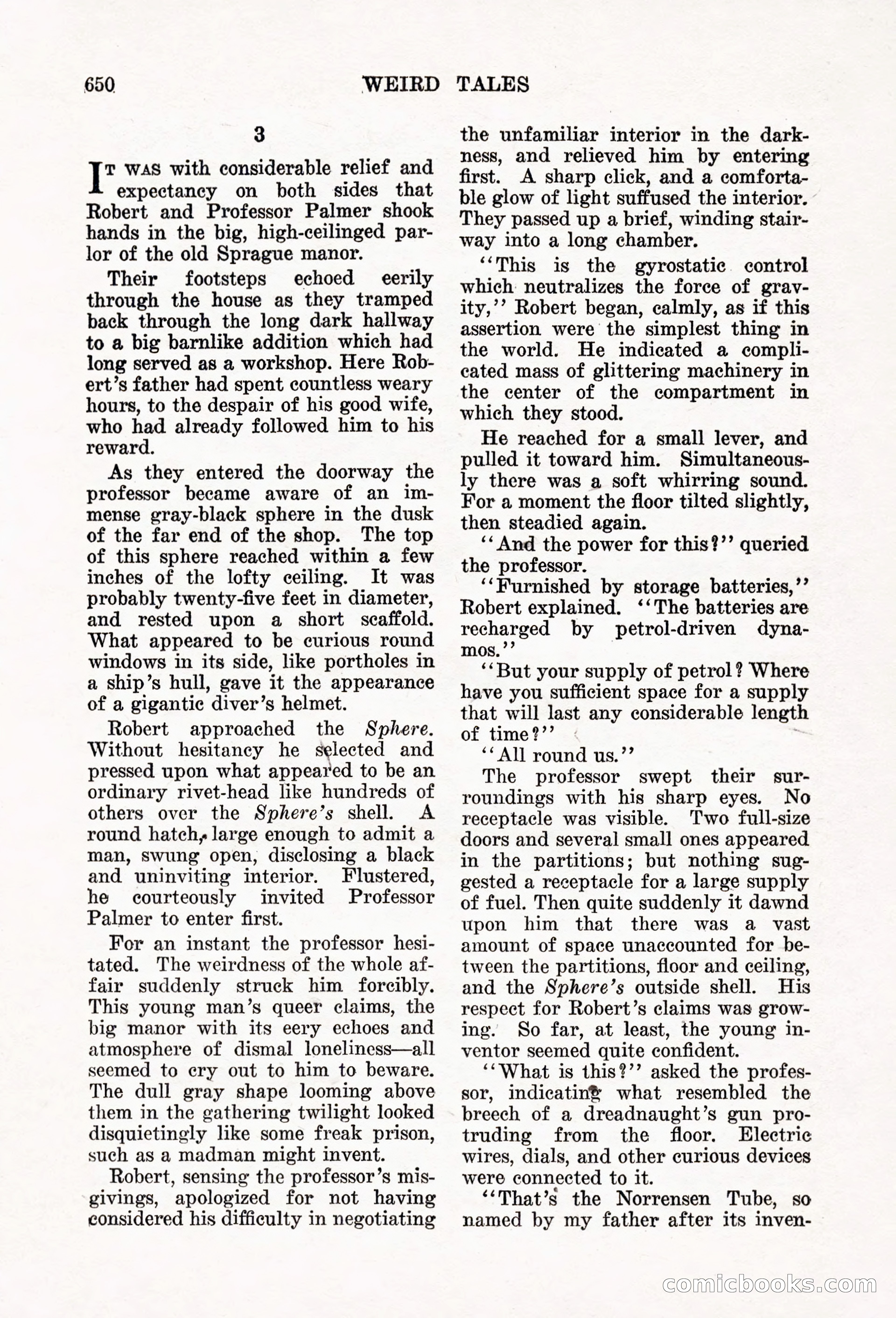 Weird Tales, Vol. 6, No. 5 — page 76 of 148