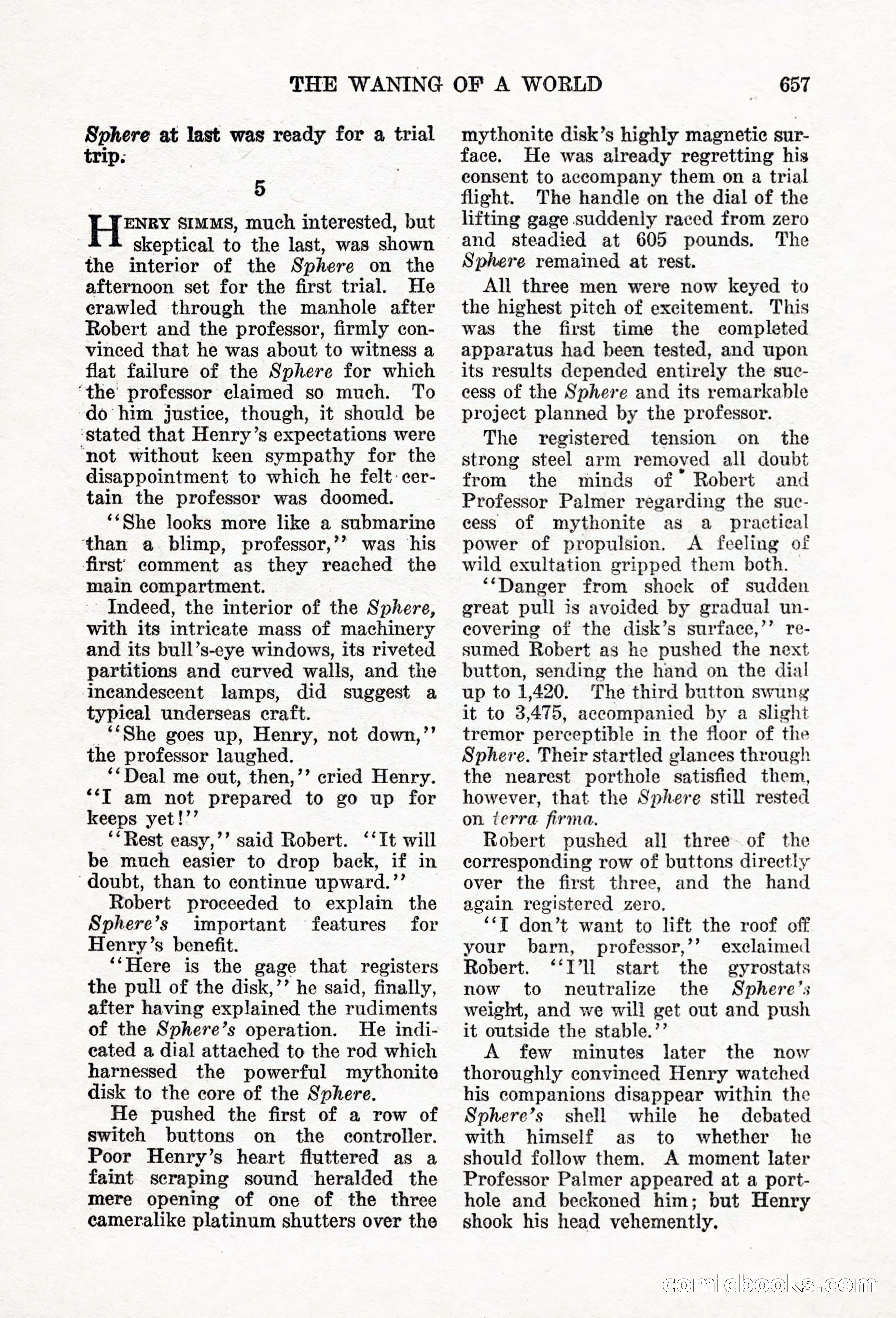 Weird Tales, Vol. 6, No. 5 — page 83 of 148