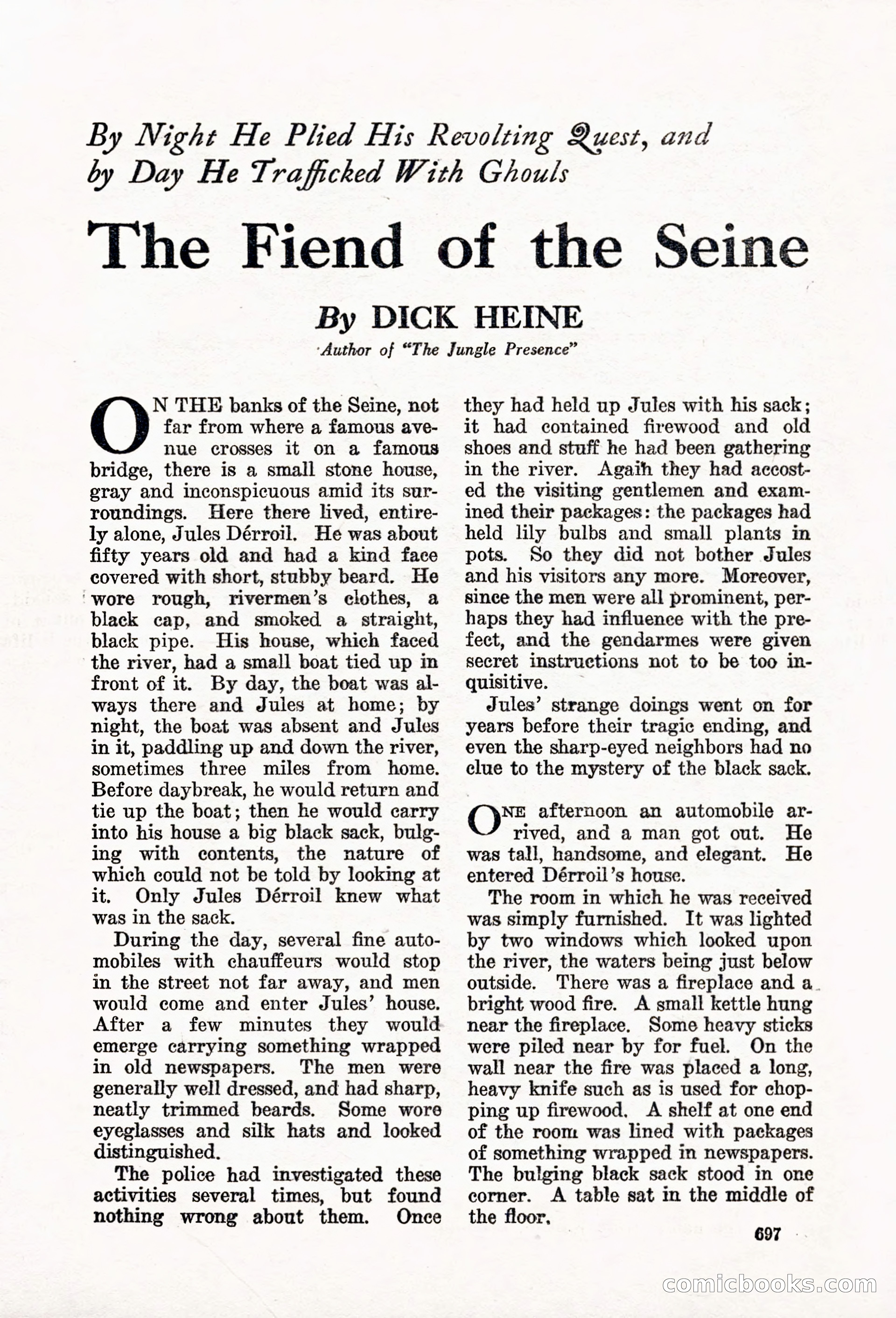Weird Tales, Vol. 6, No. 5 — page 123 of 148