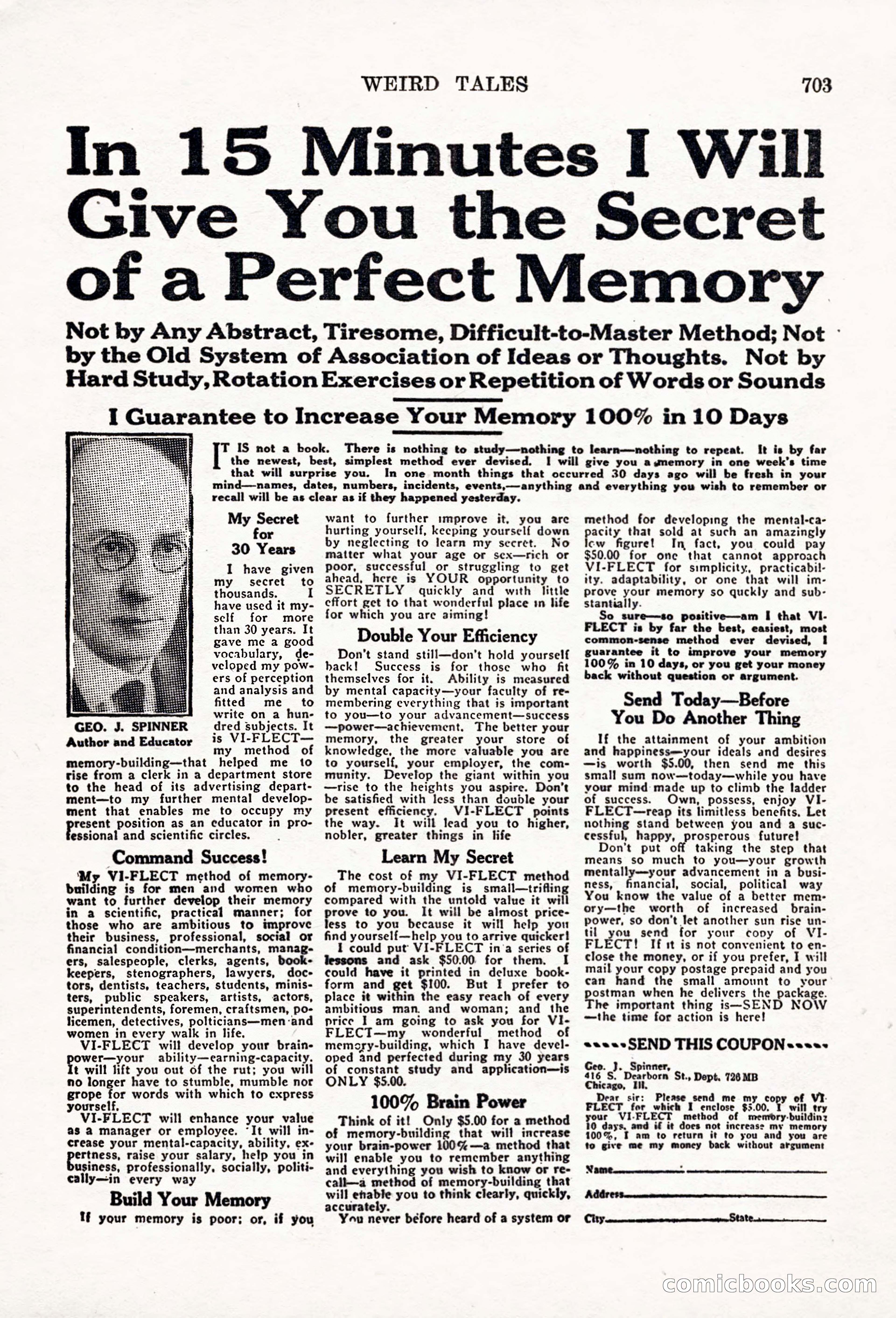 Weird Tales, Vol. 6, No. 5 — page 129 of 148