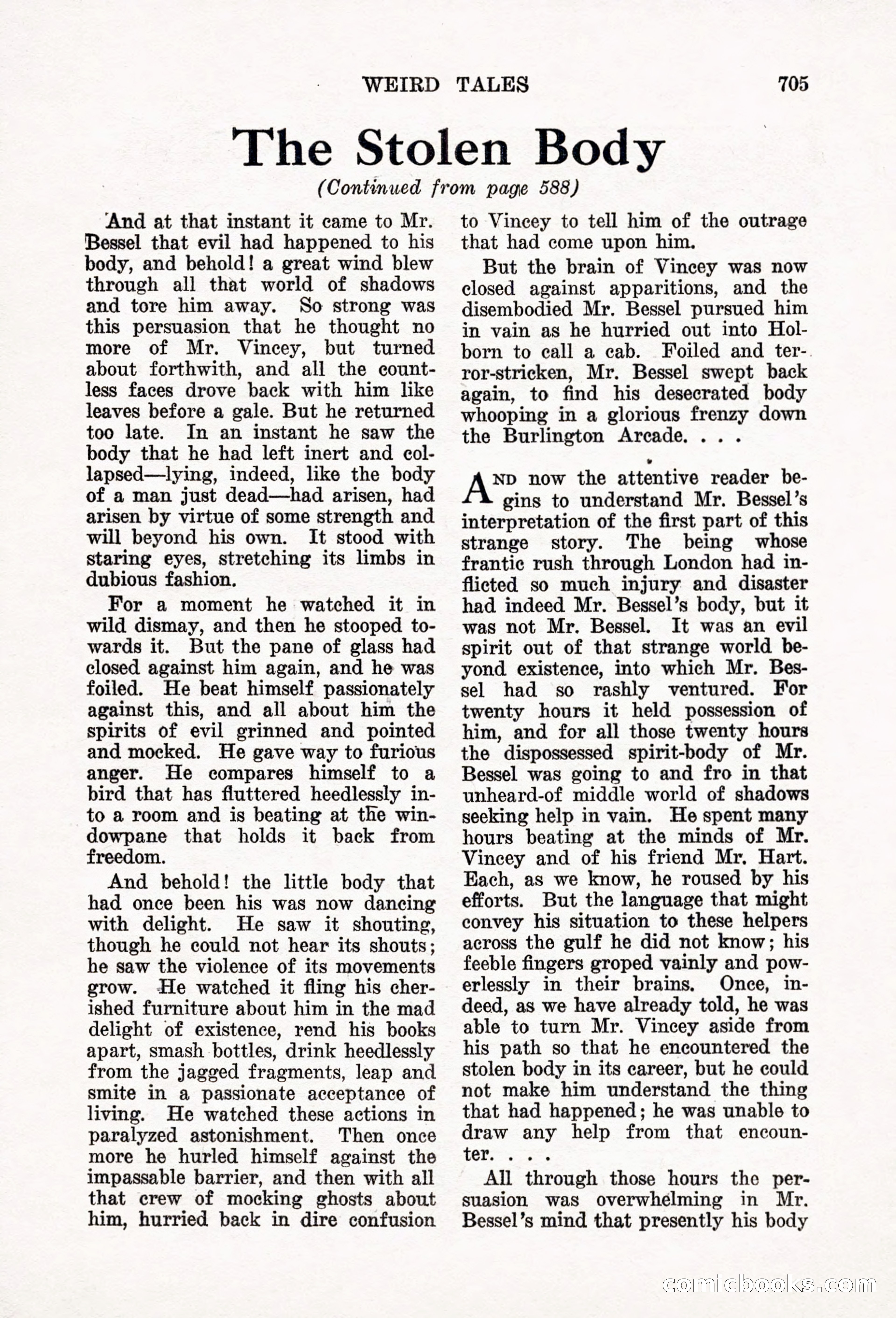 Weird Tales, Vol. 6, No. 5 — page 131 of 148