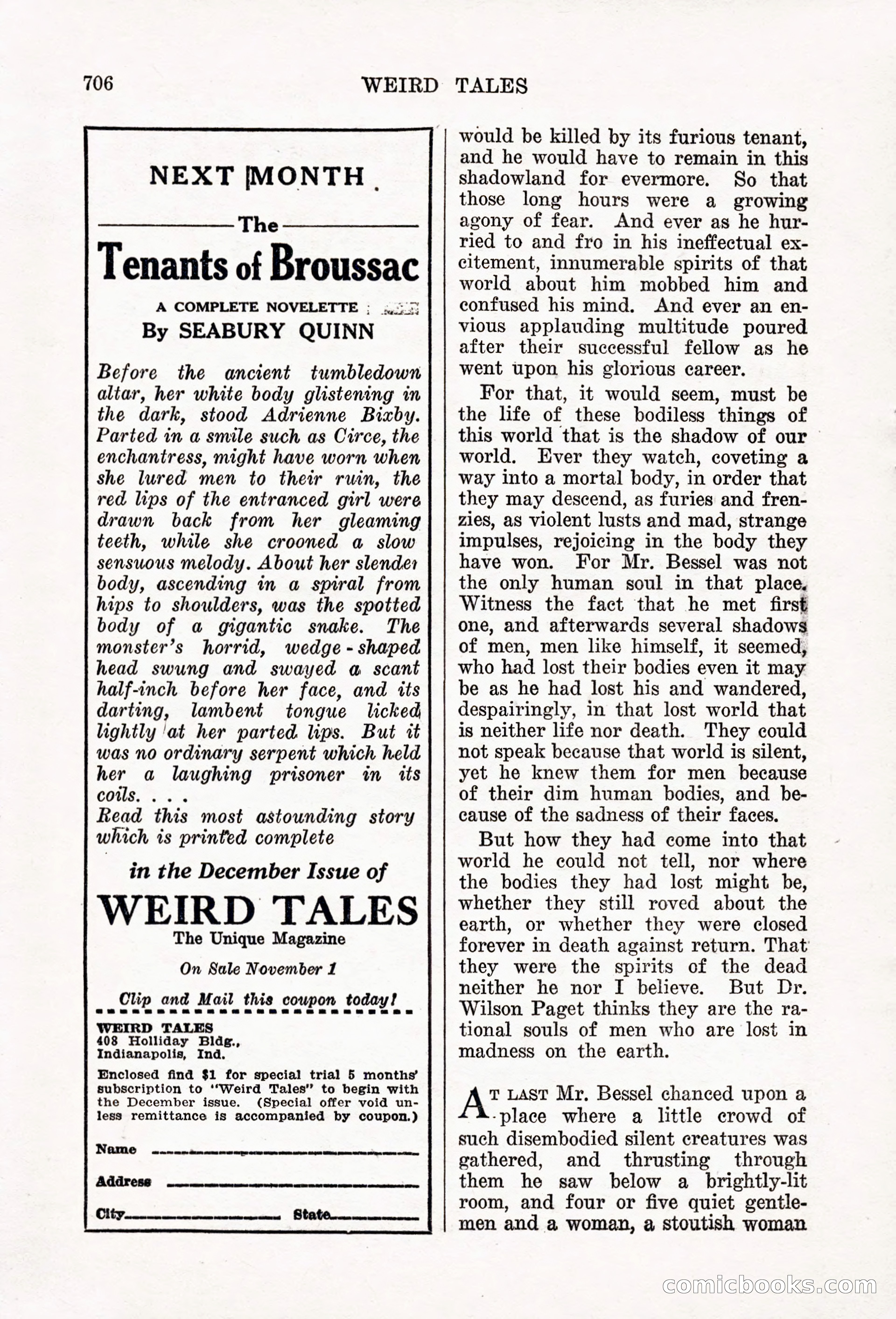 Weird Tales, Vol. 6, No. 5 — page 132 of 148