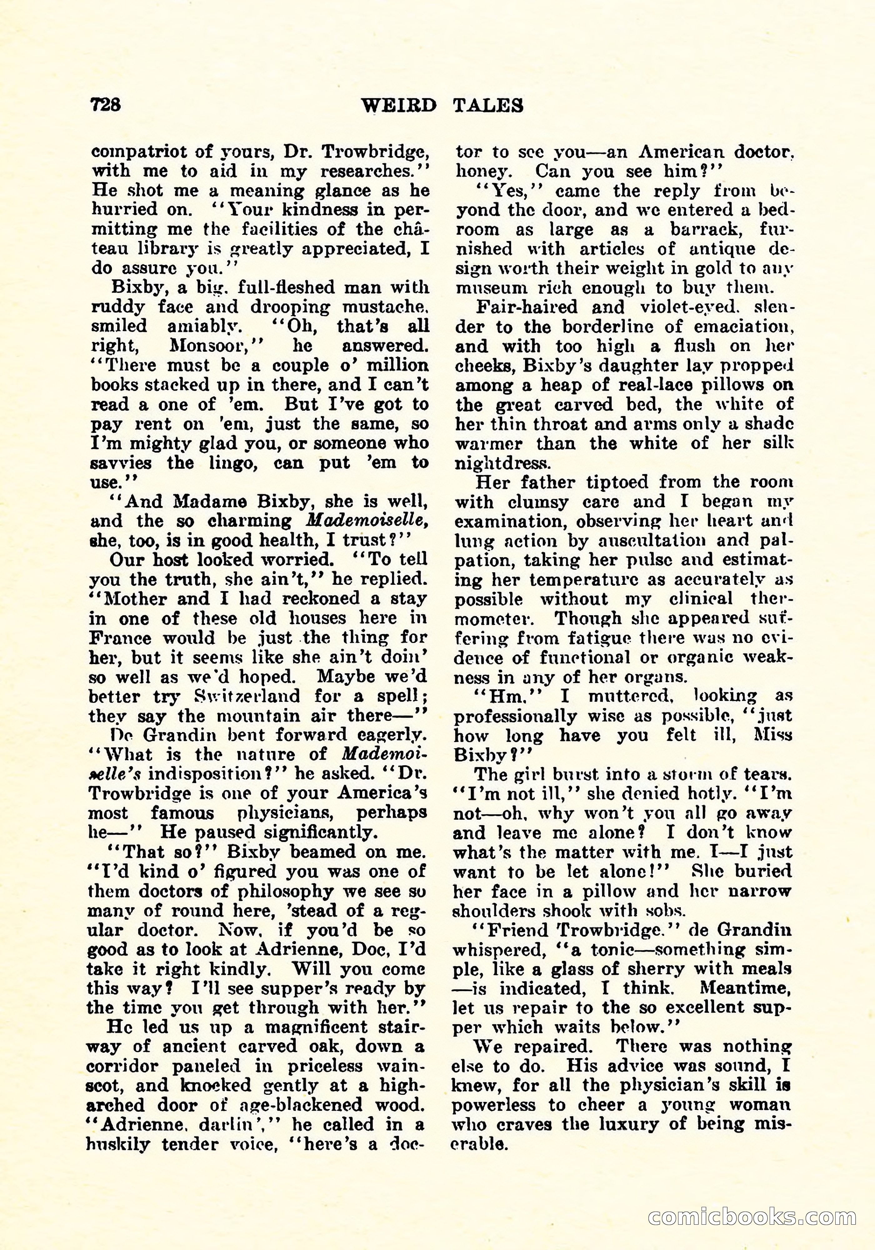 Weird Tales, December 1925 — page 9 of 146
