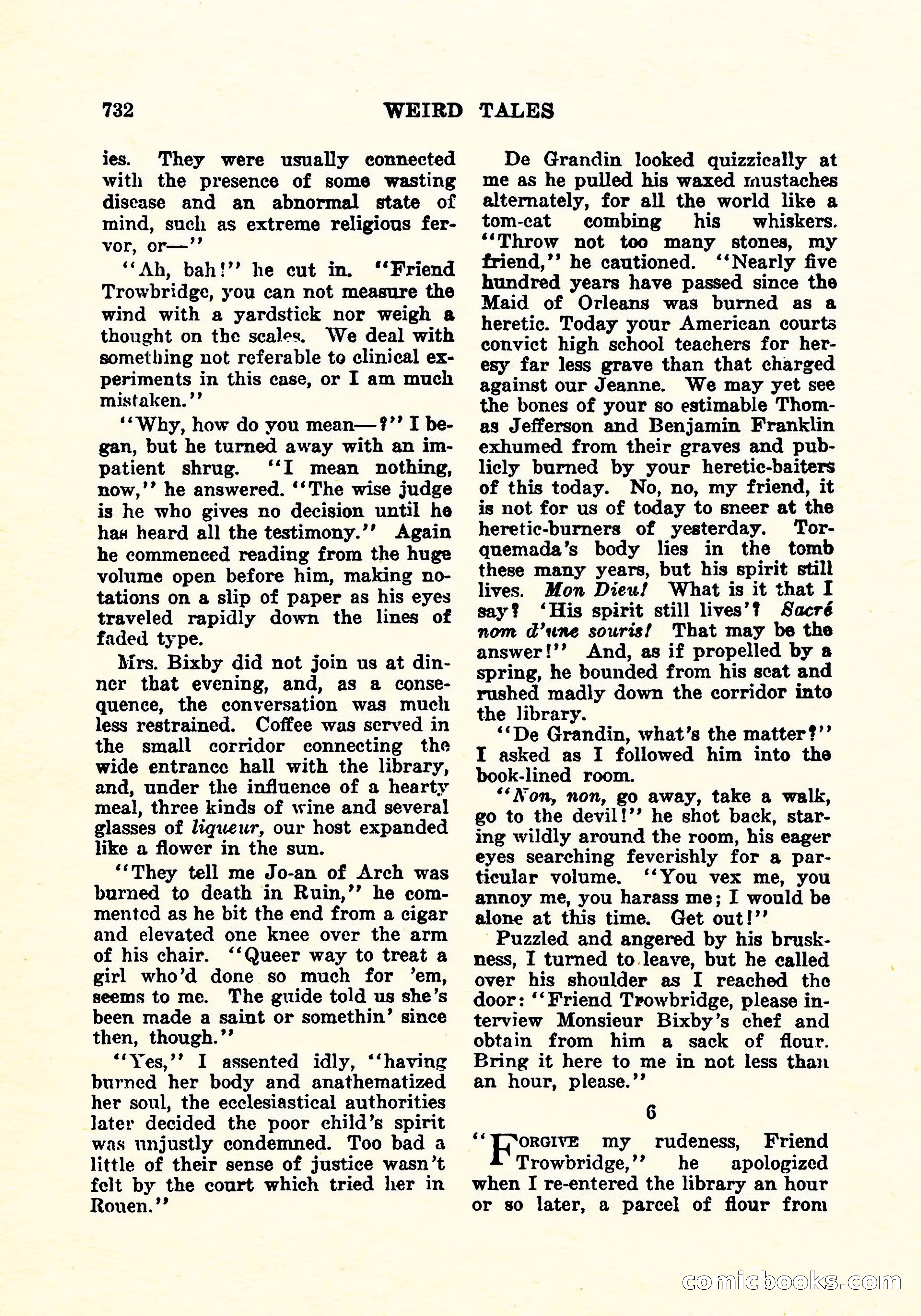 Weird Tales, December 1925 — page 13 of 146