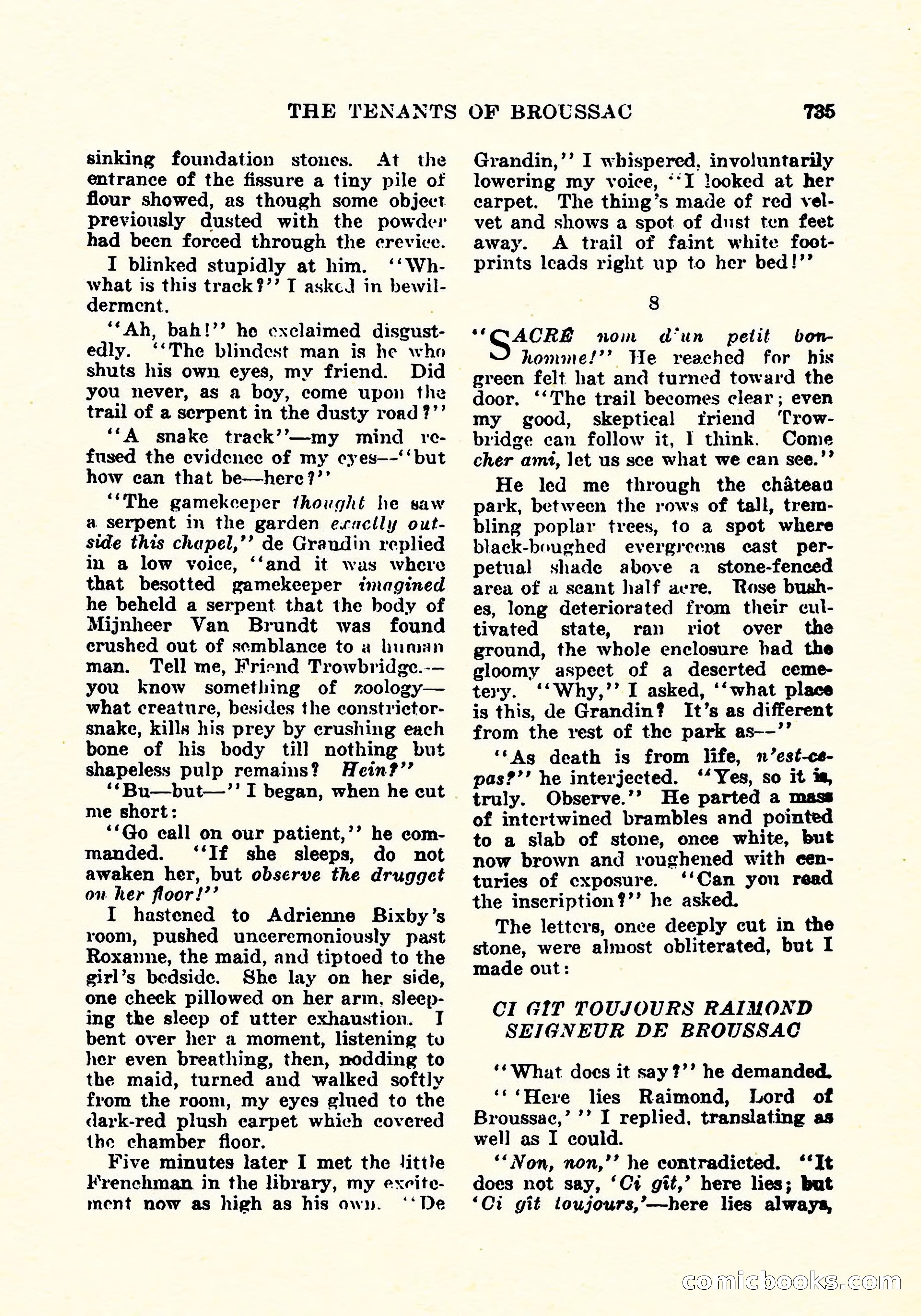 Weird Tales, December 1925 — page 16 of 146