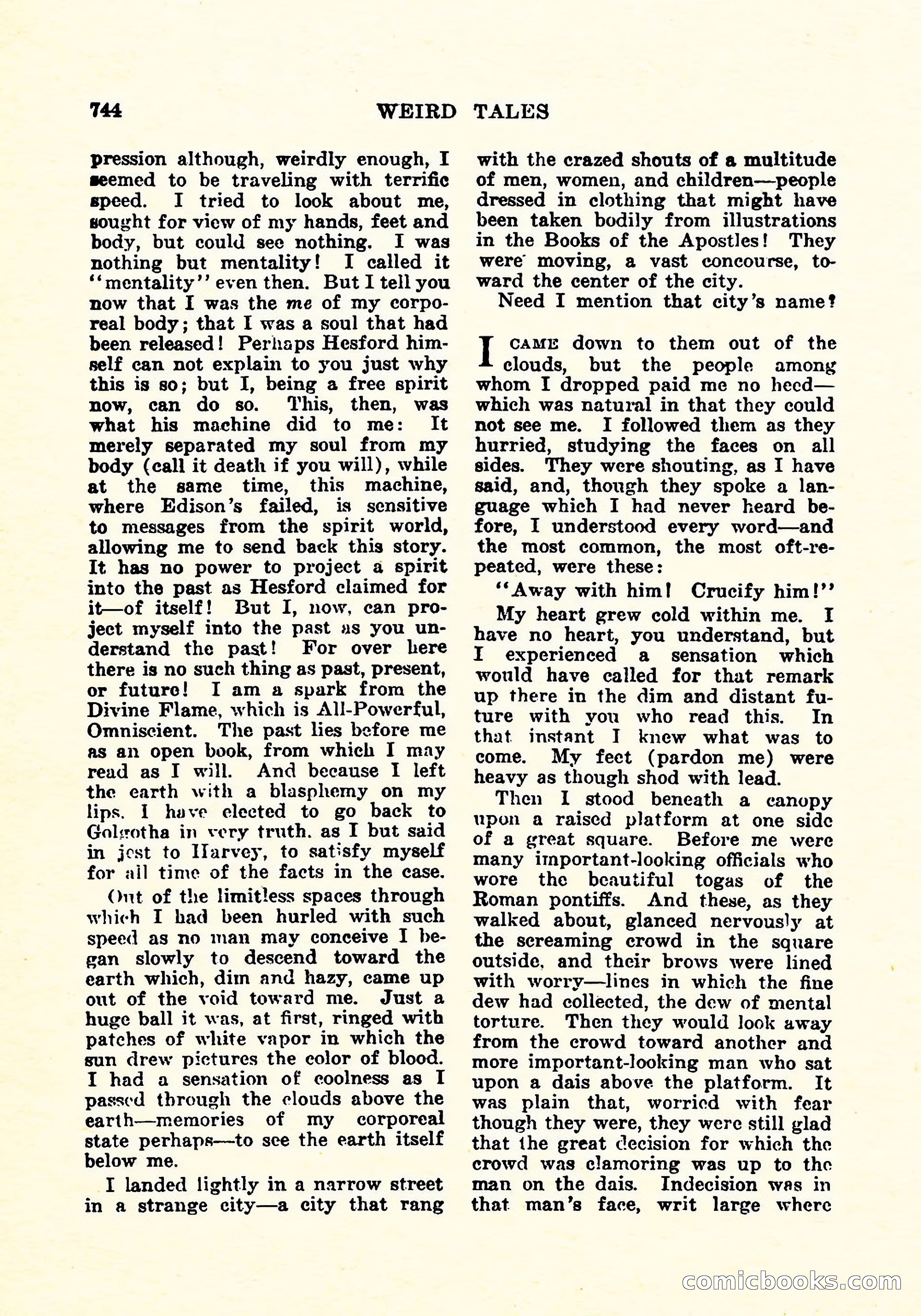 Weird Tales, December 1925 — page 25 of 146