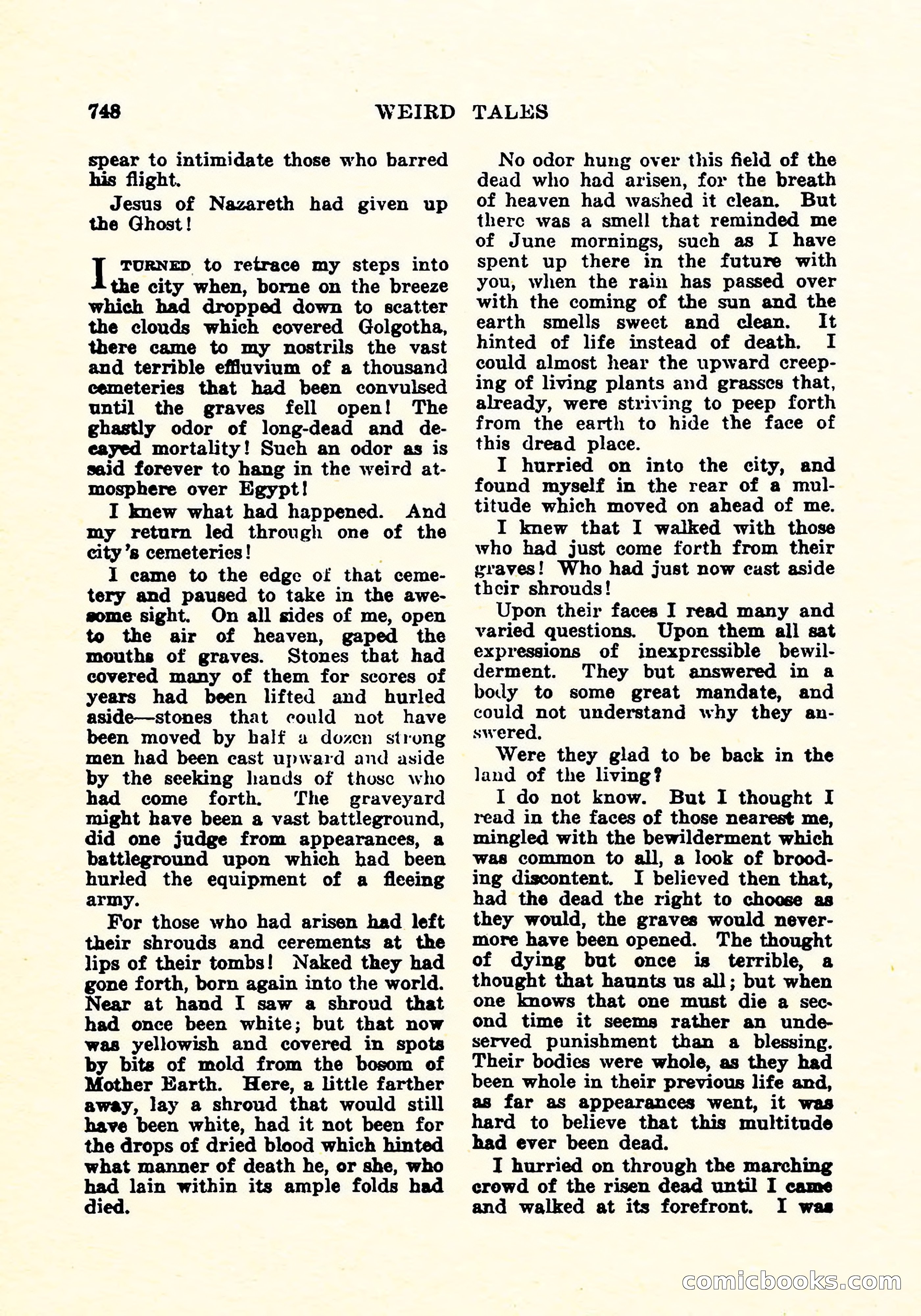 Weird Tales, December 1925 — page 29 of 146