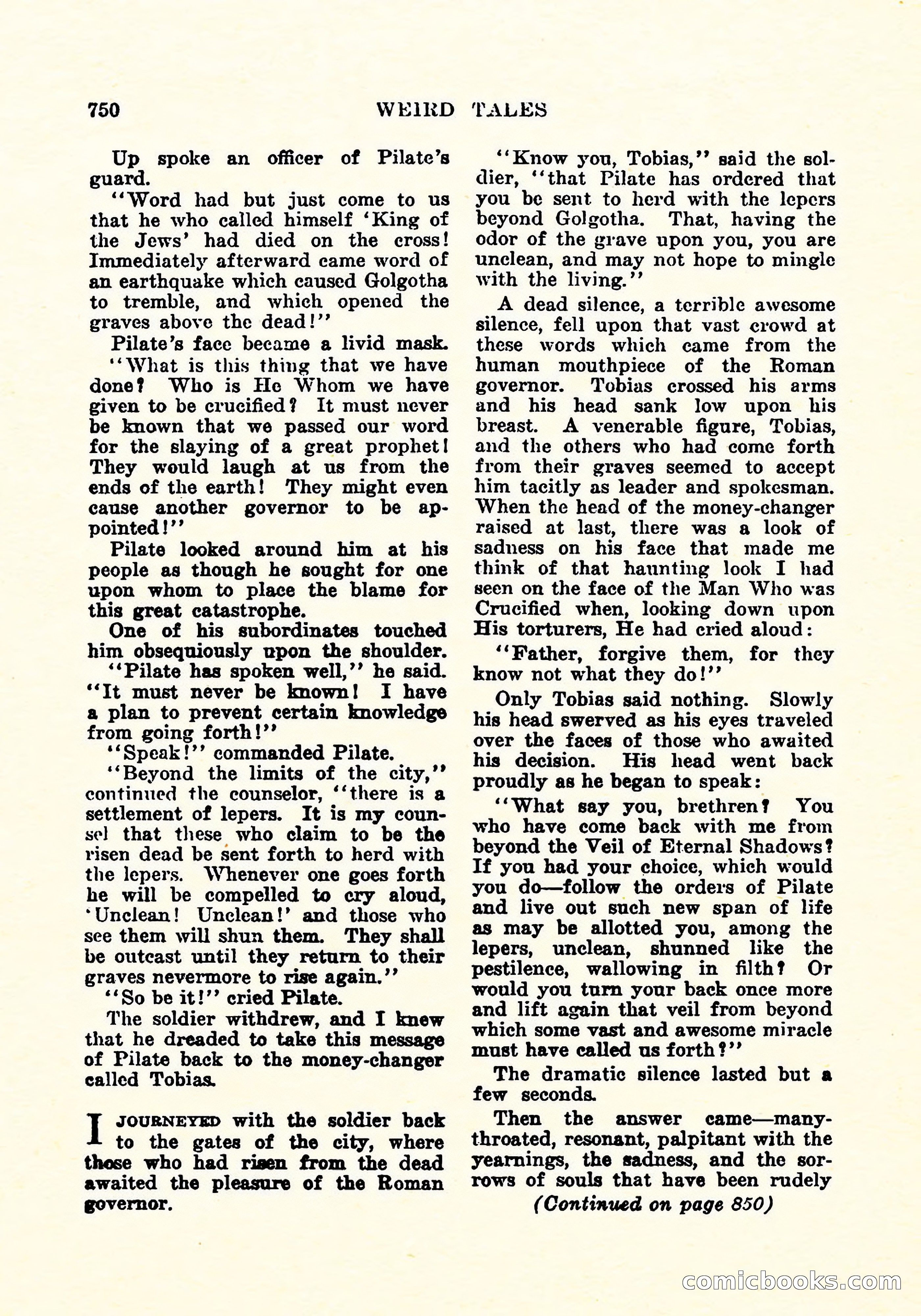 Weird Tales, December 1925 — page 31 of 146