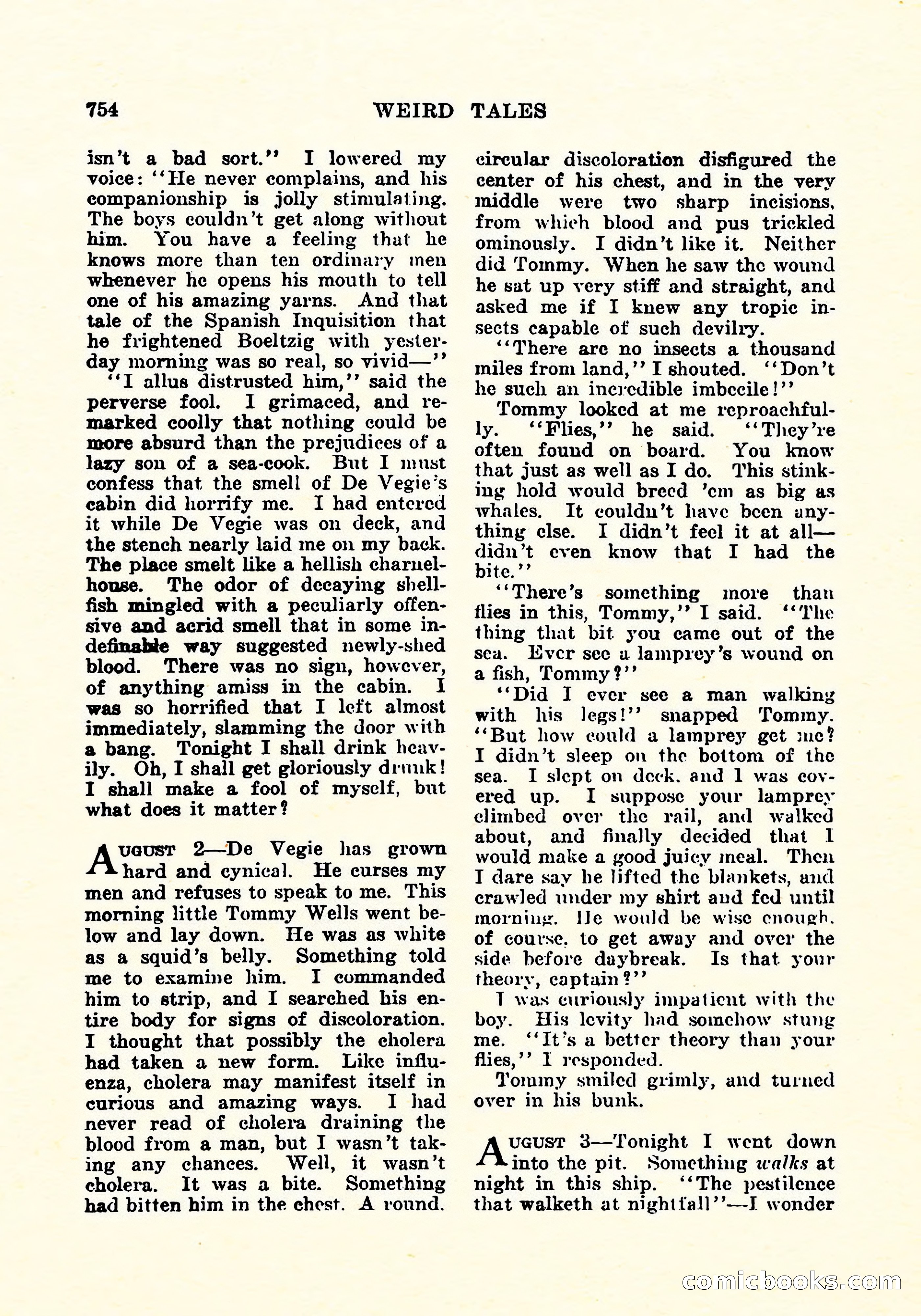 Weird Tales, December 1925 — page 35 of 146