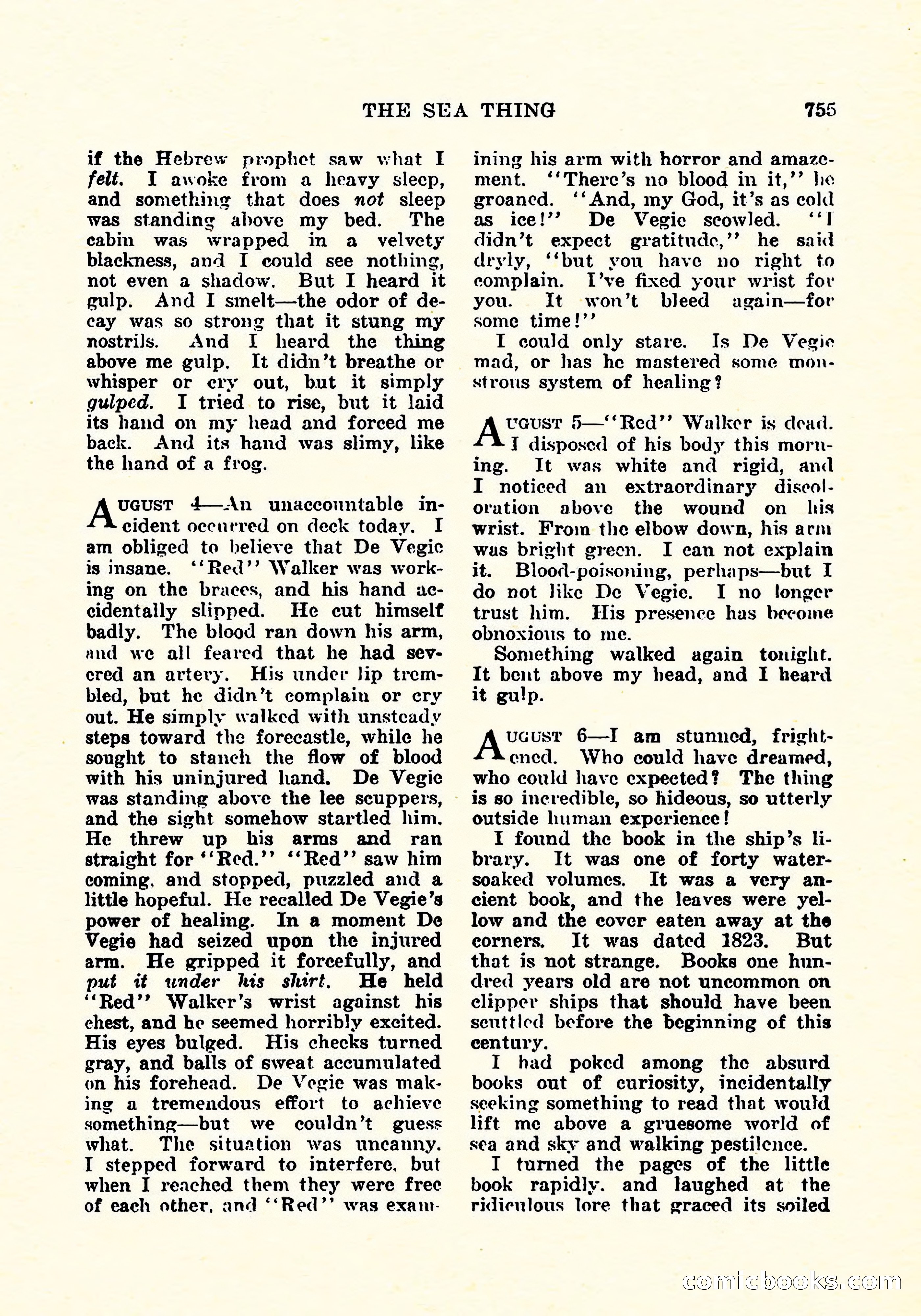 Weird Tales, December 1925 — page 36 of 146