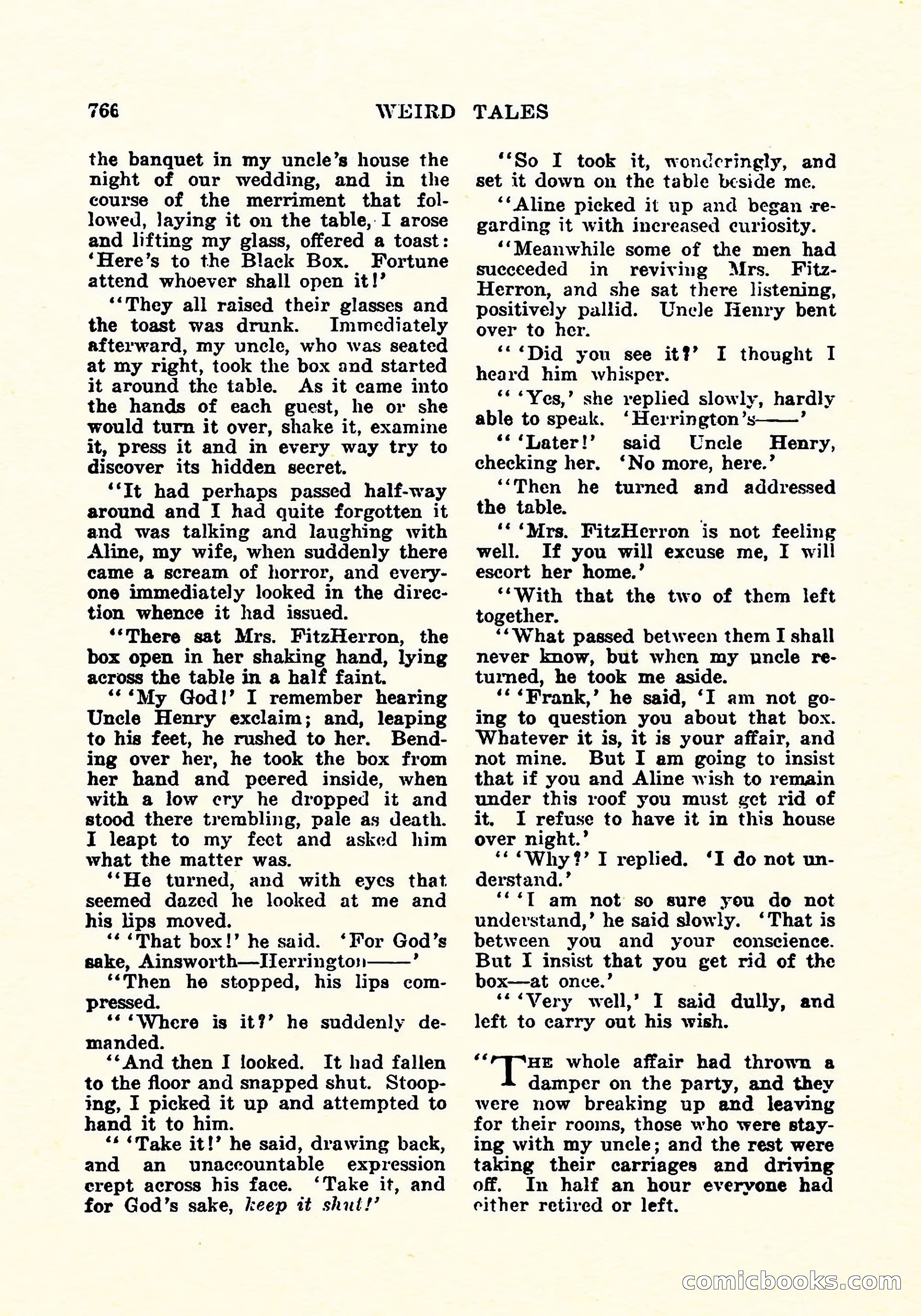 Weird Tales, December 1925 — page 47 of 146