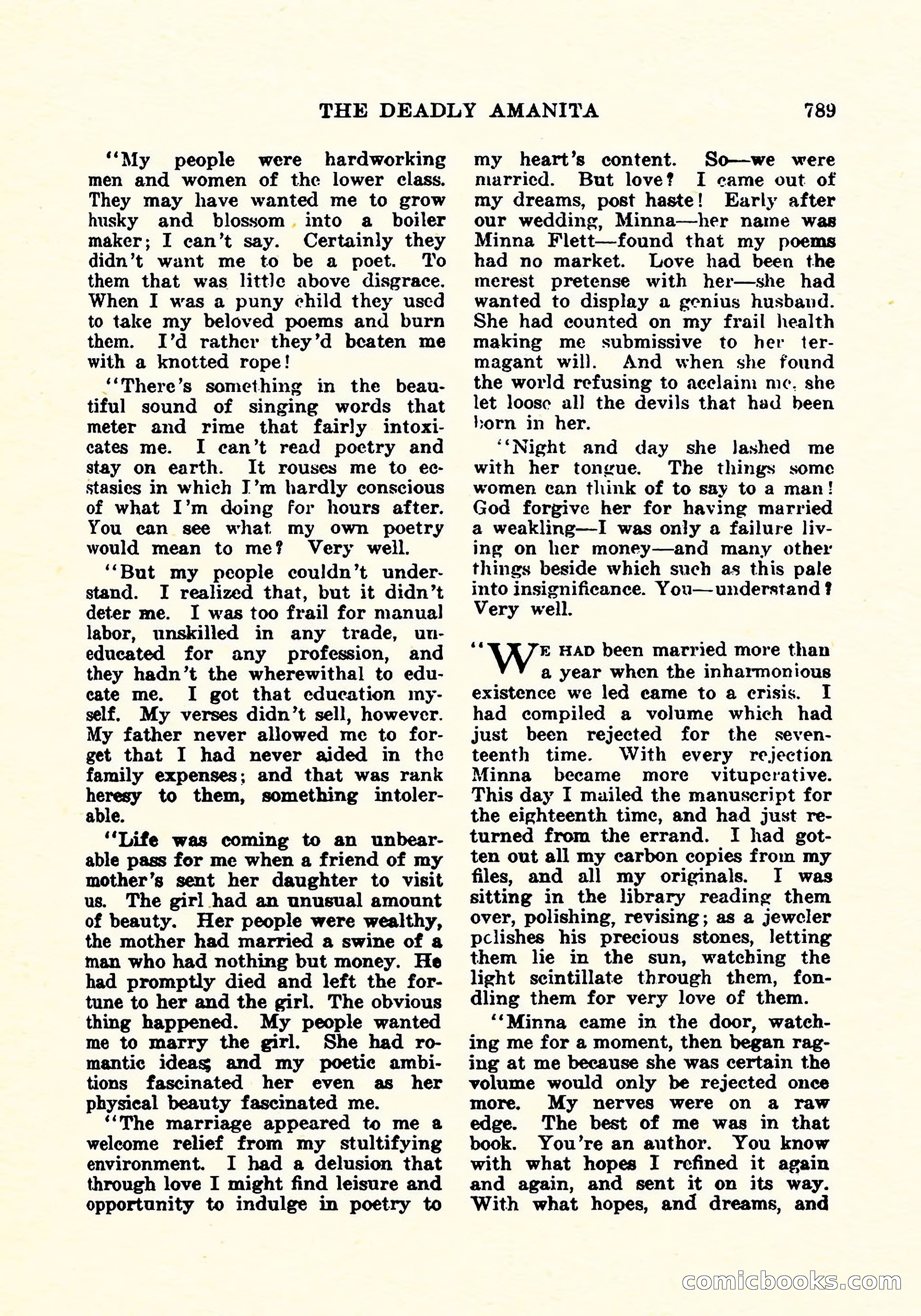Weird Tales, December 1925 — page 70 of 146