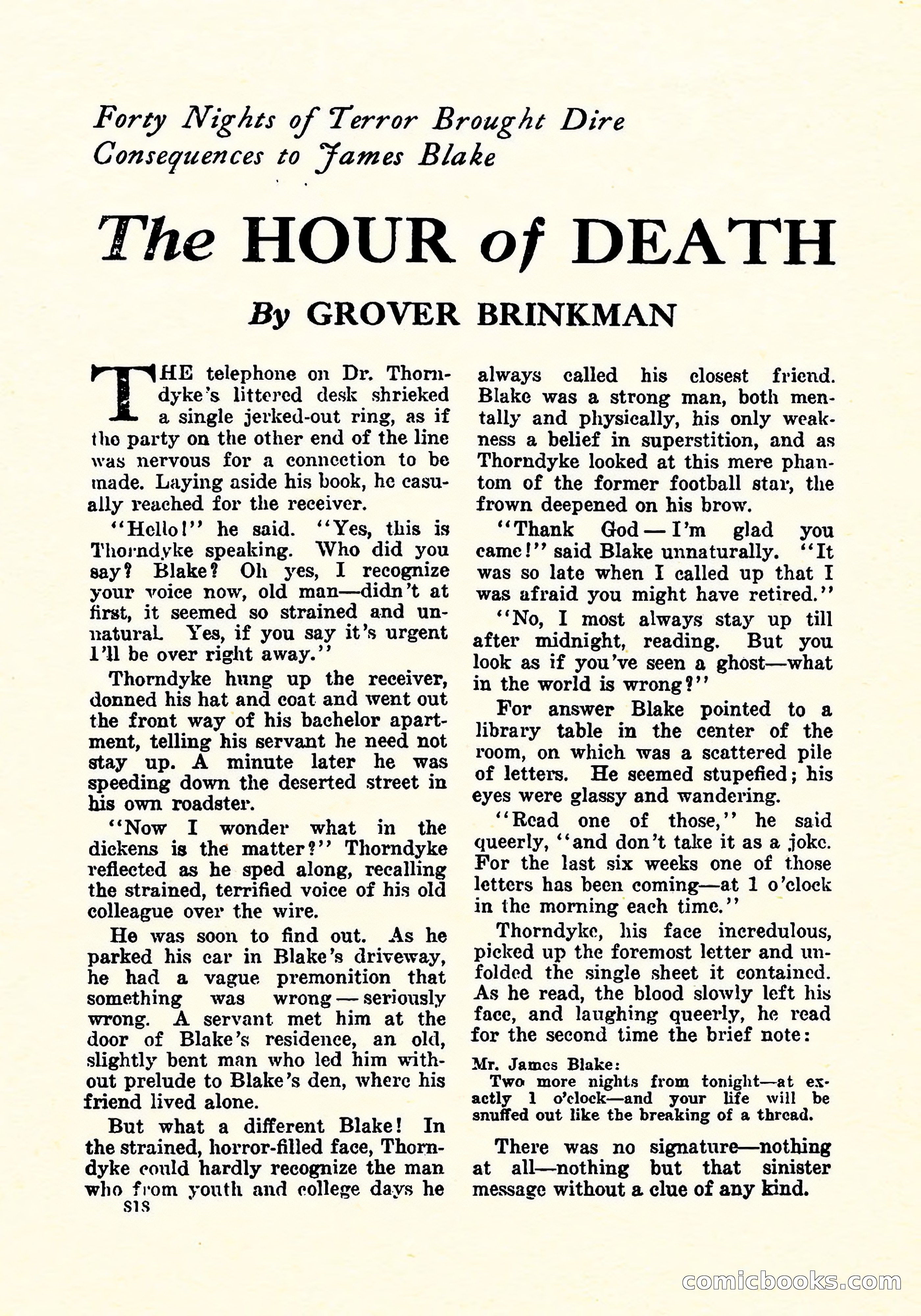 Weird Tales, December 1925 — page 99 of 146