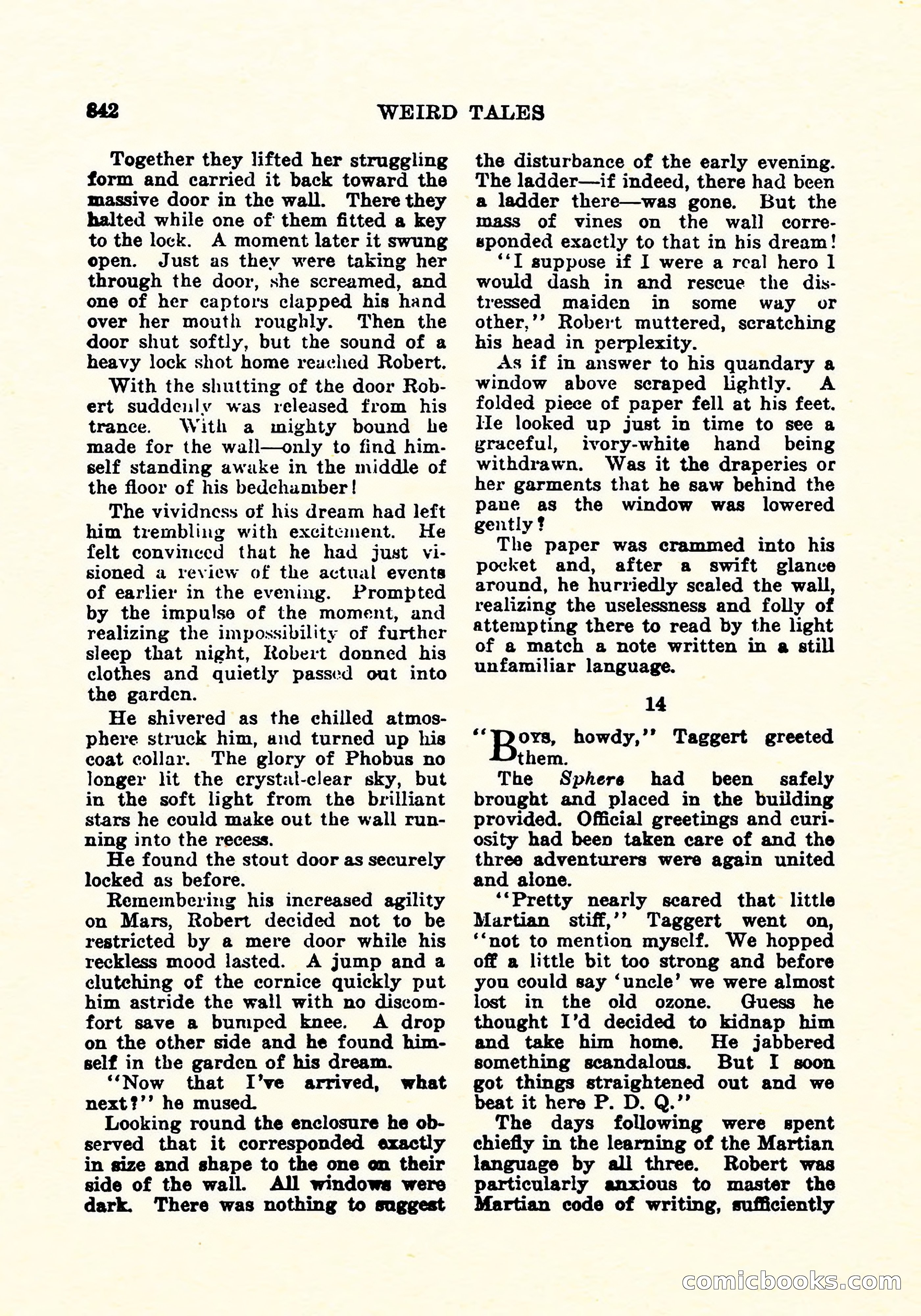 Weird Tales, December 1925 — page 123 of 146