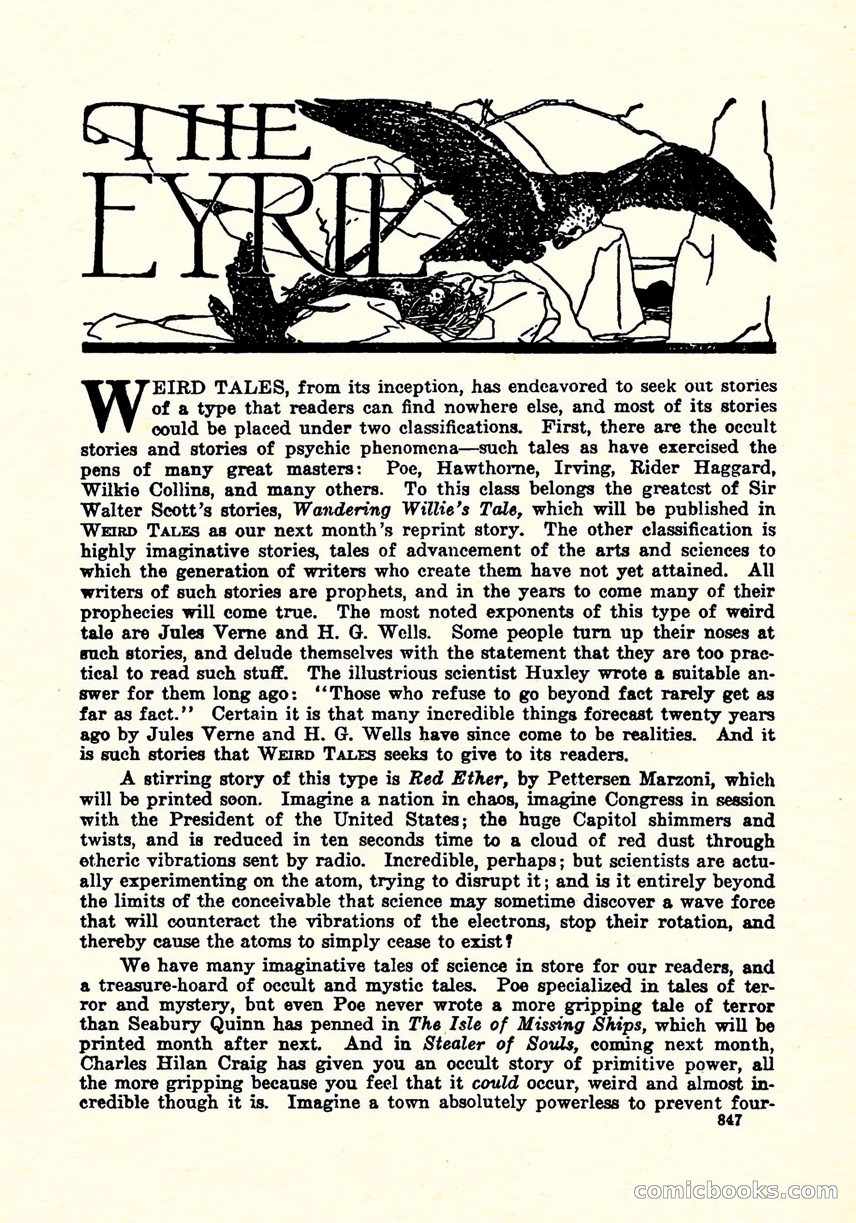 Weird Tales, December 1925 — page 128 of 146