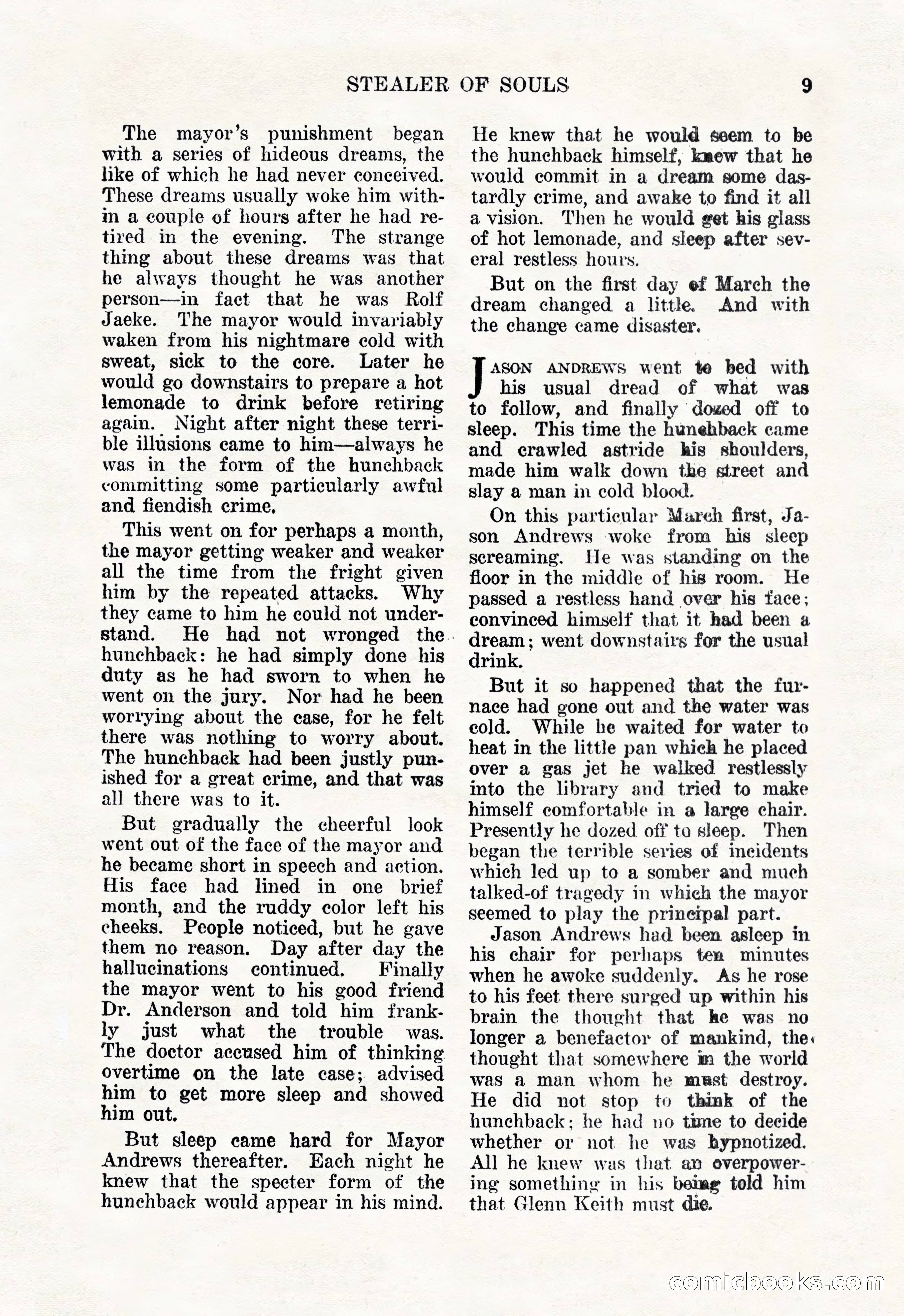 Weird Tales, January 1926 — page 11 of 148