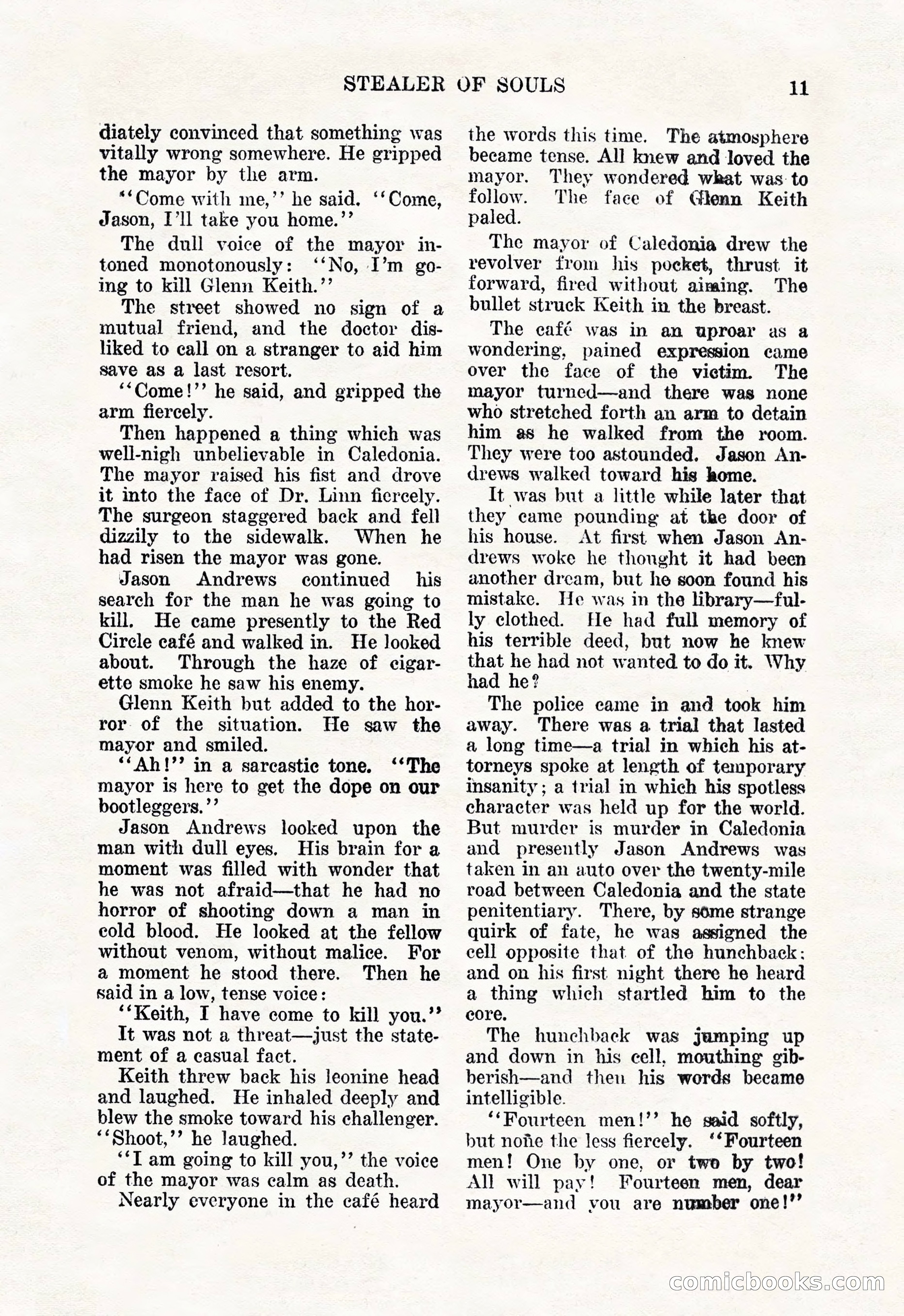 Weird Tales, January 1926 — page 13 of 148