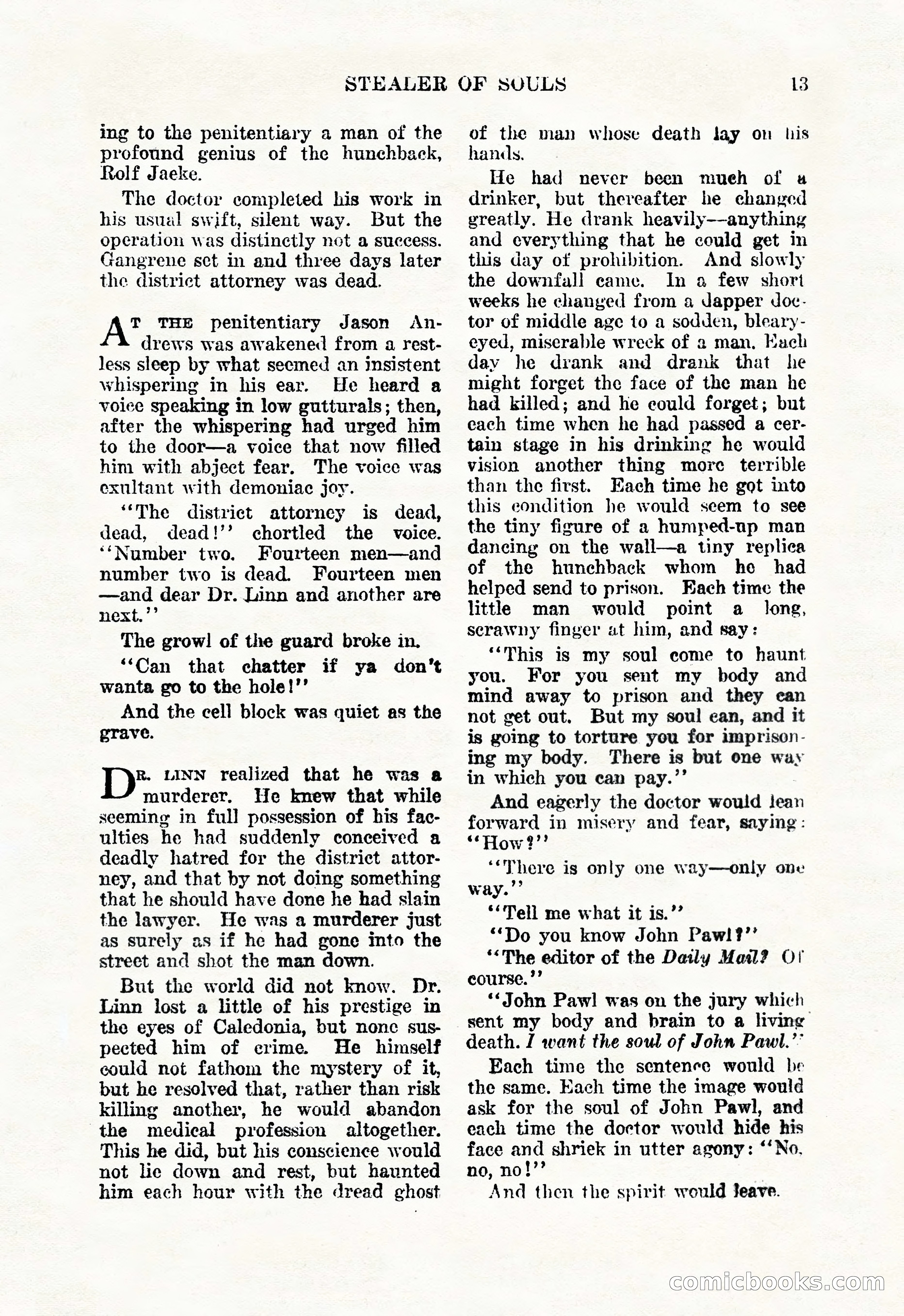 Weird Tales, January 1926 — page 15 of 148