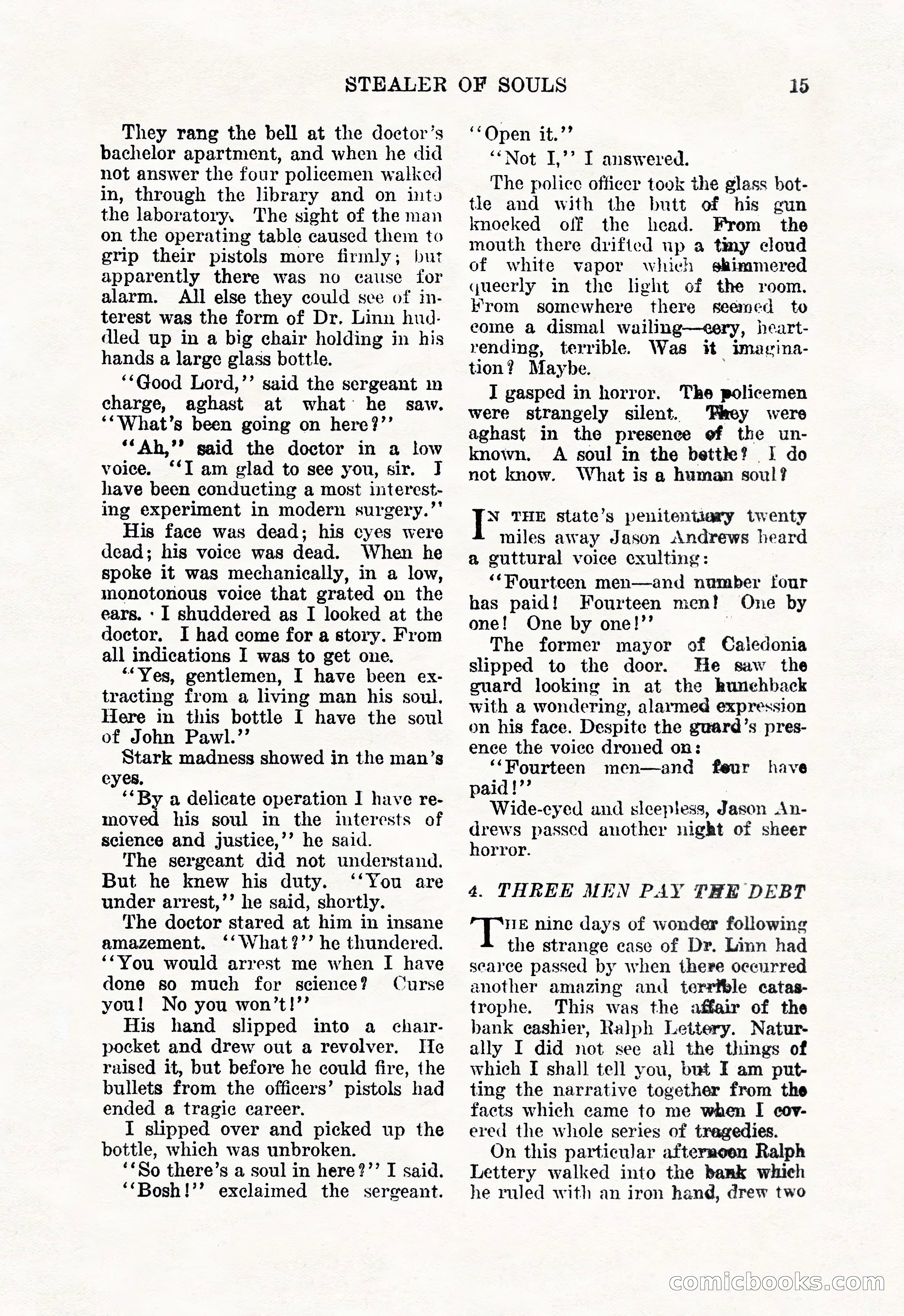 Weird Tales, January 1926 — page 17 of 148