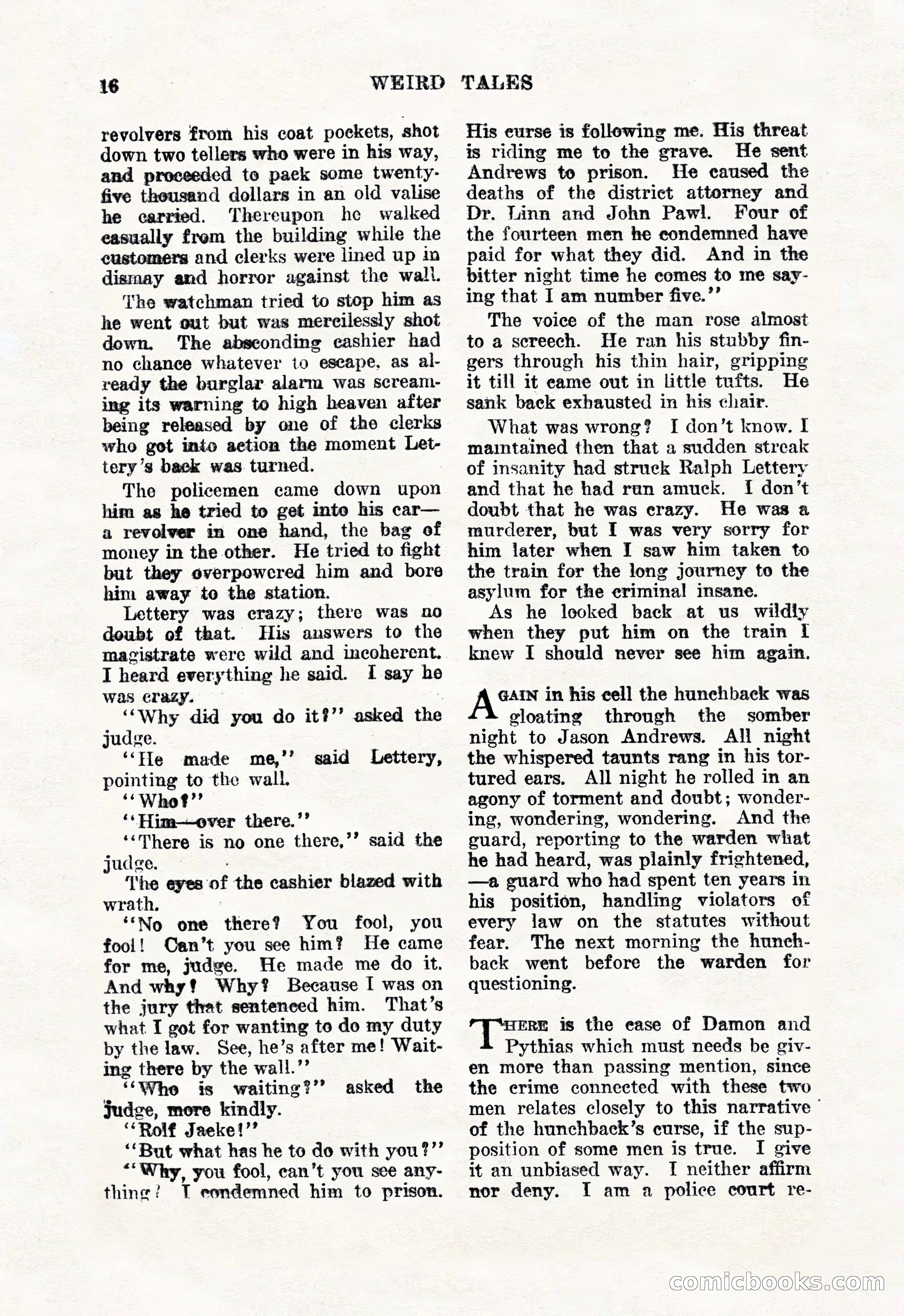 Weird Tales, January 1926 — page 18 of 148